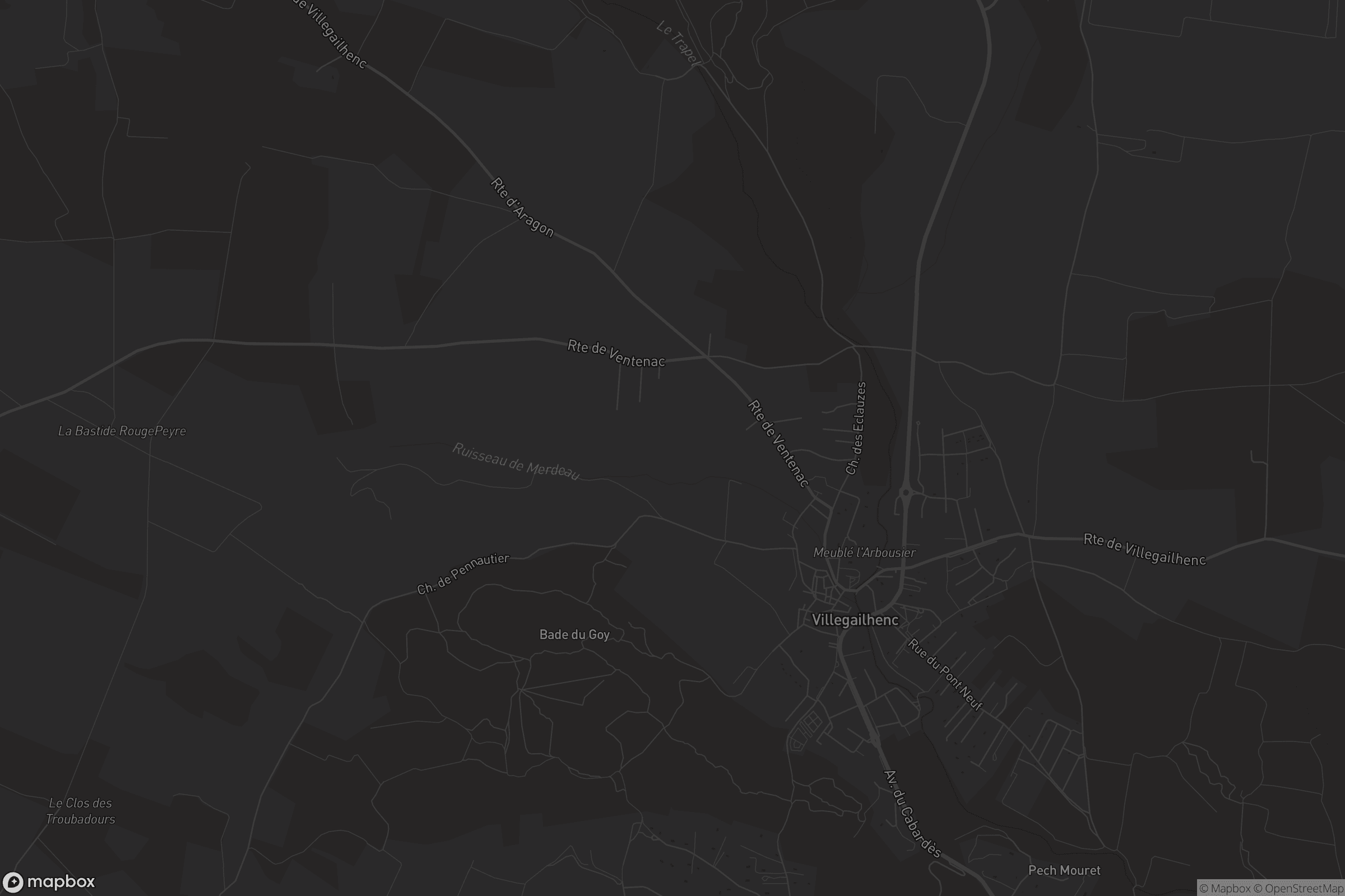 Carte de Villegailhenc