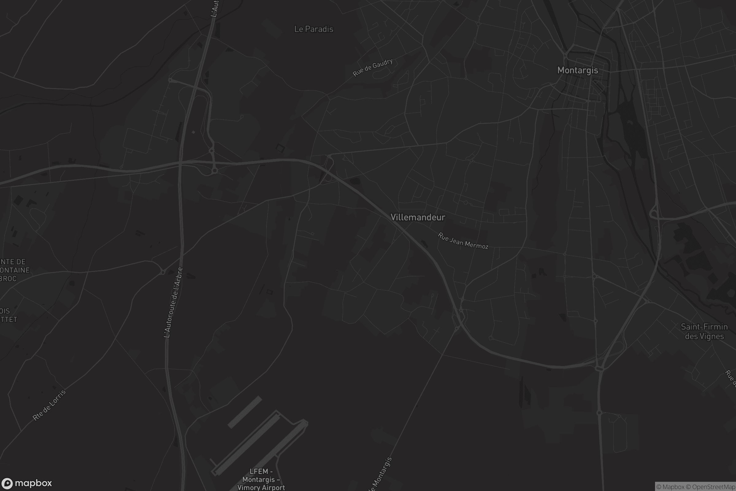 Carte de Villemandeur