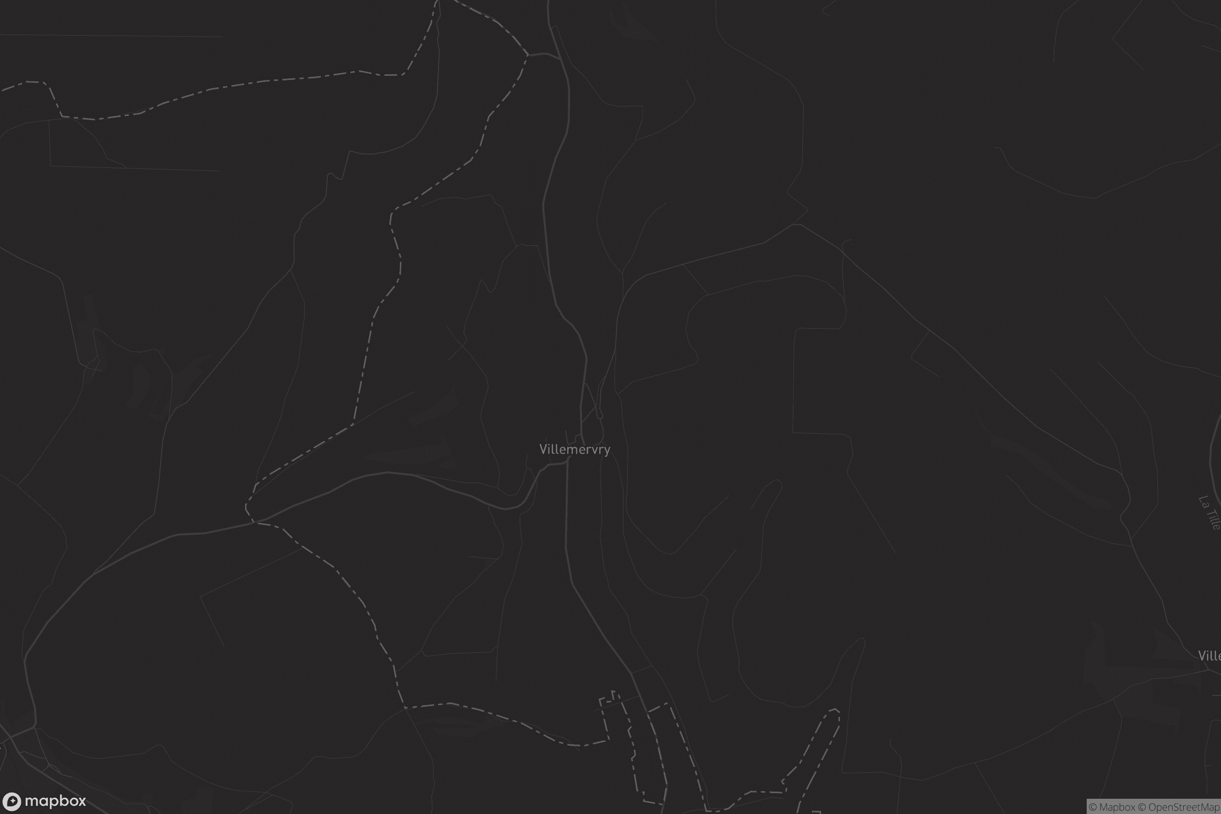 Carte de Villemervry