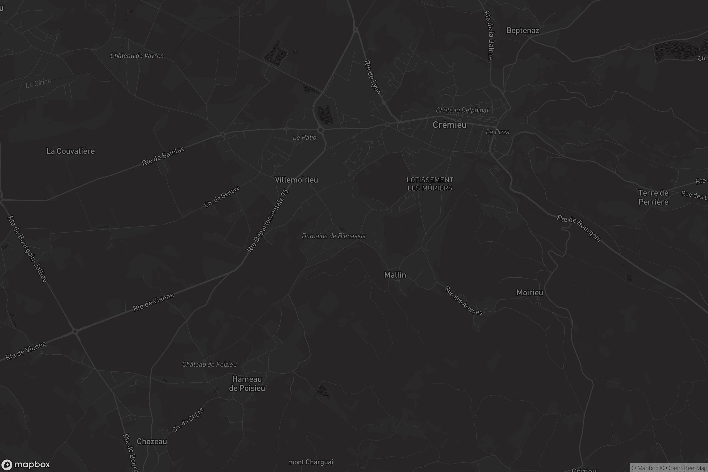 Carte de Villemoirieu