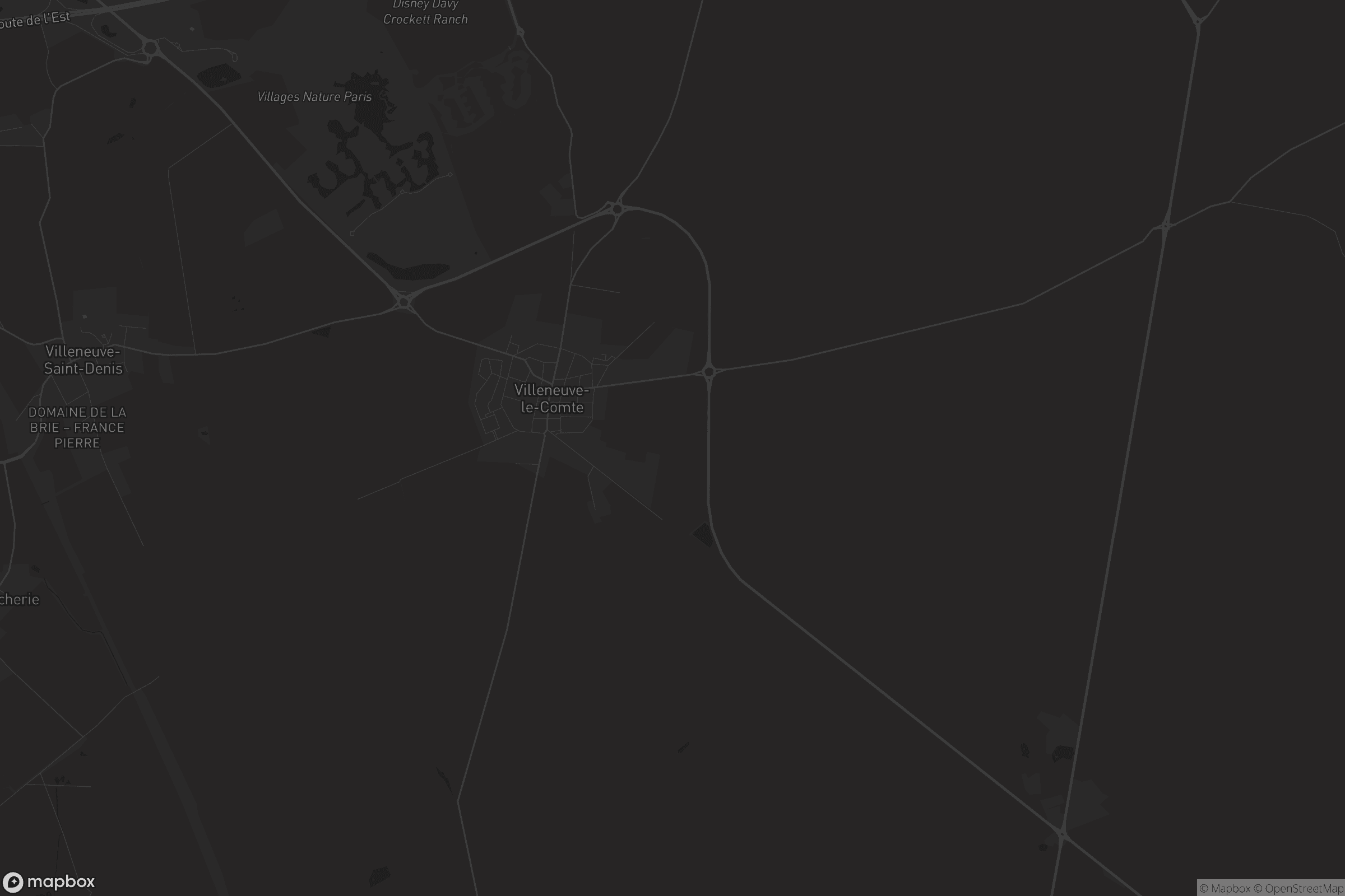 Carte de Villeneuve-le-Comte