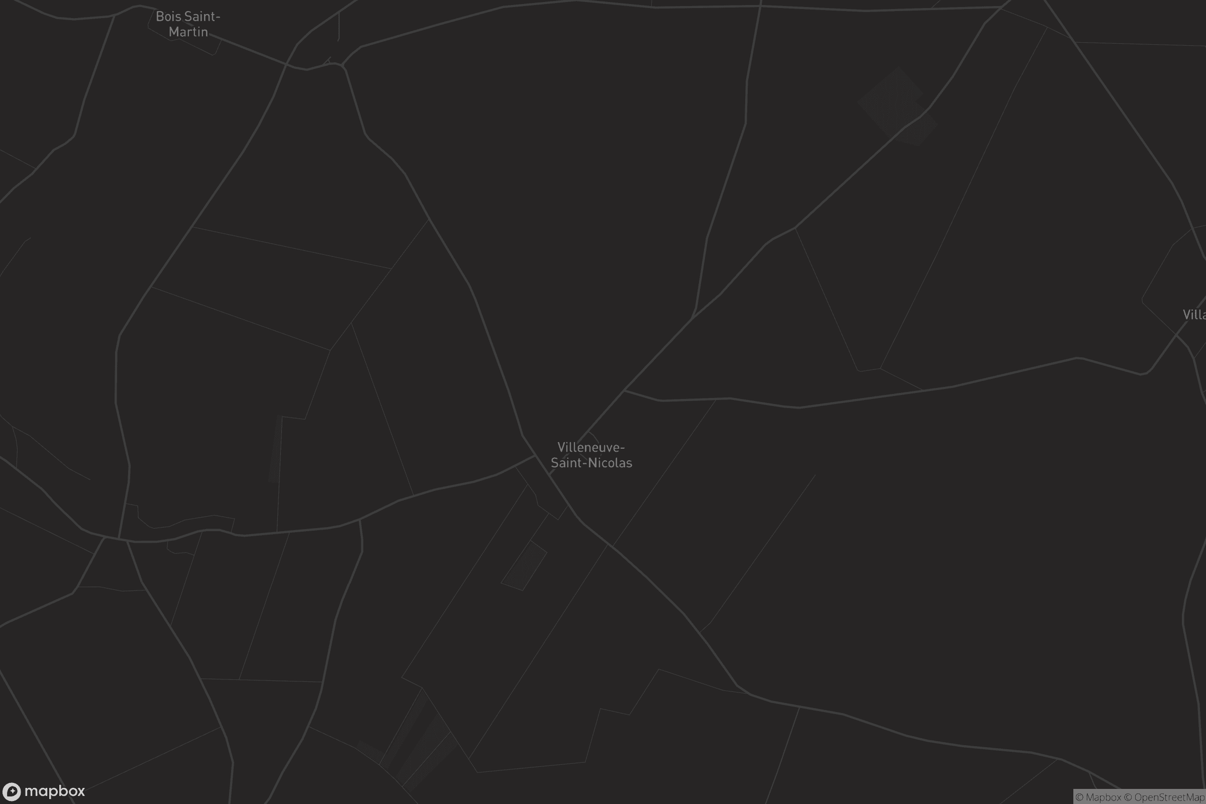 Carte de Villeneuve-Saint-Nicolas