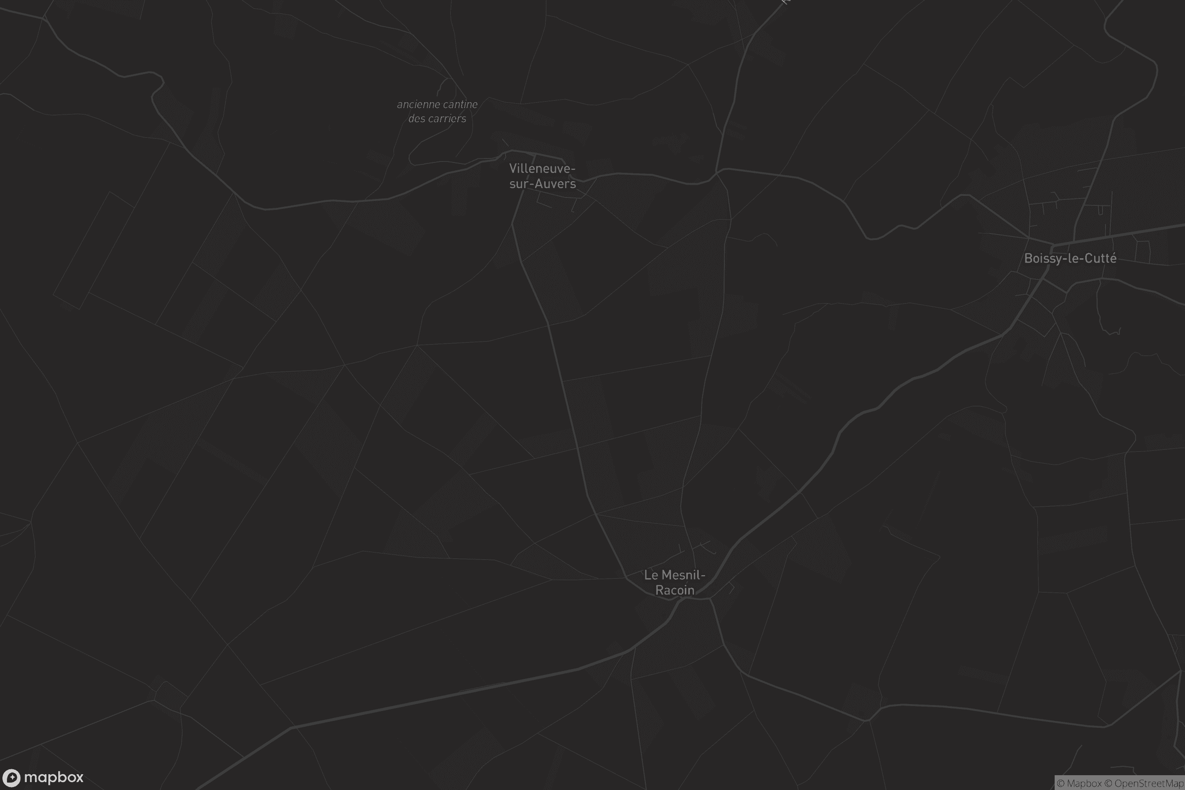 Carte de Villeneuve-sur-Auvers