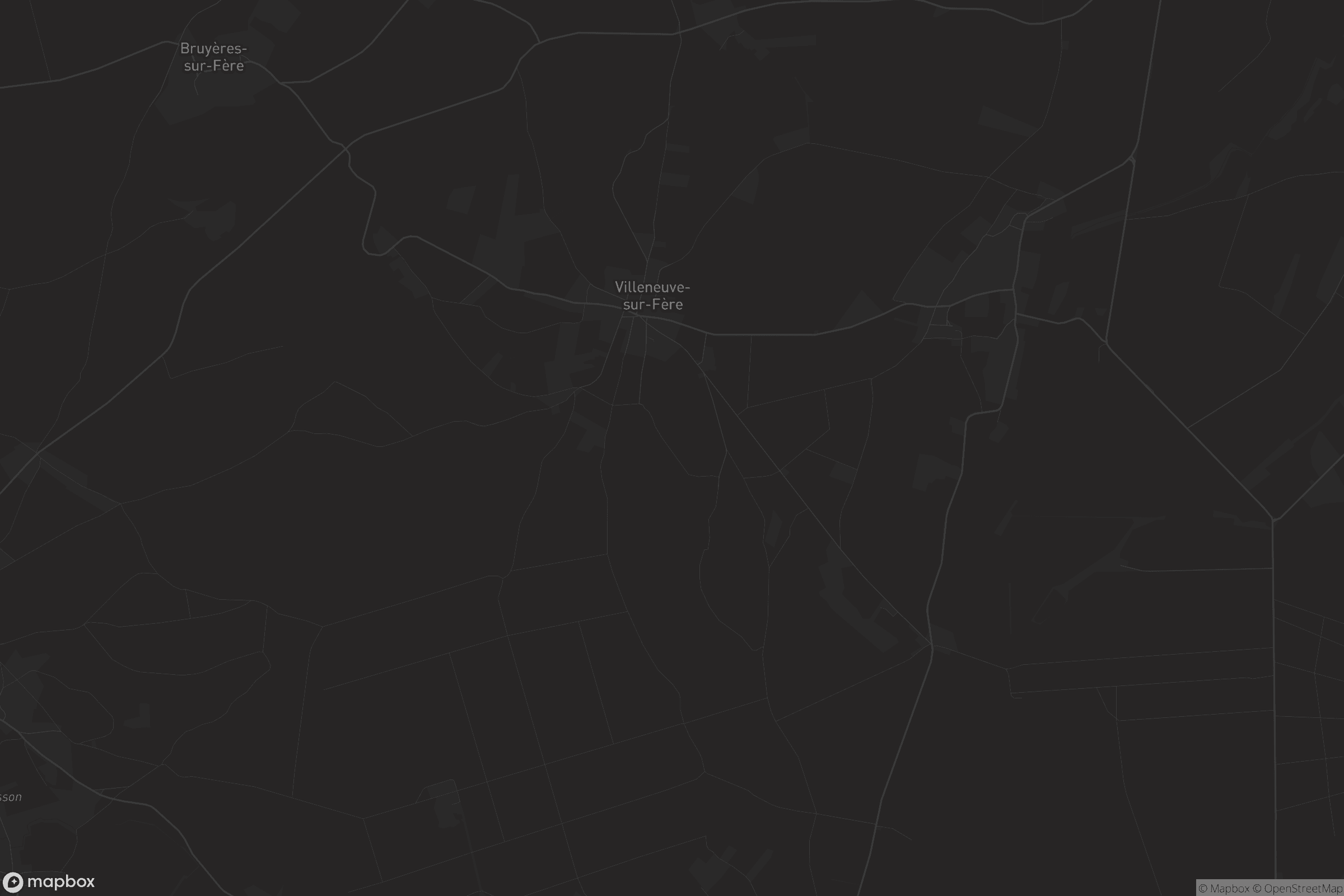 Carte de Villeneuve-sur-Fère