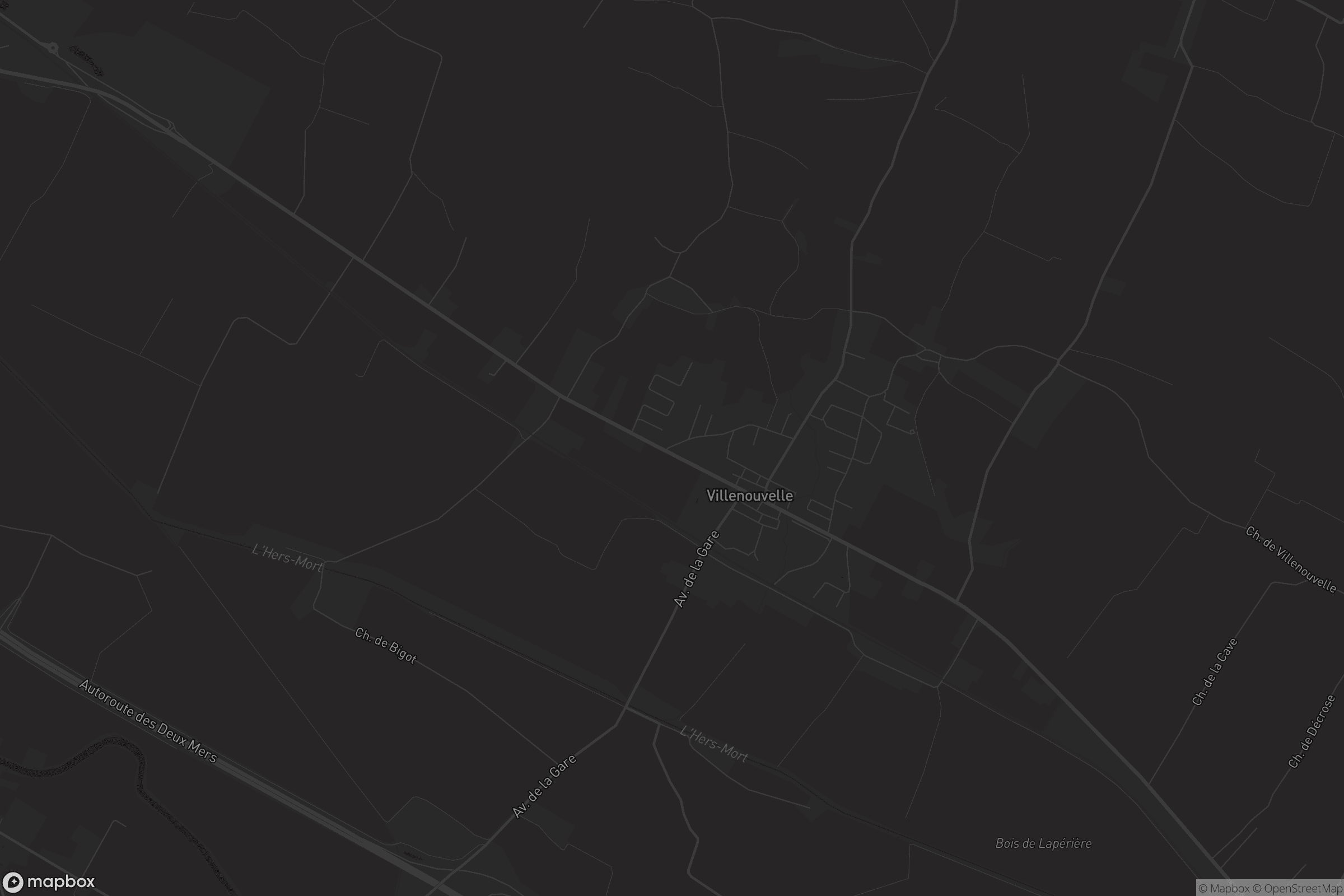 Carte de Villenouvelle