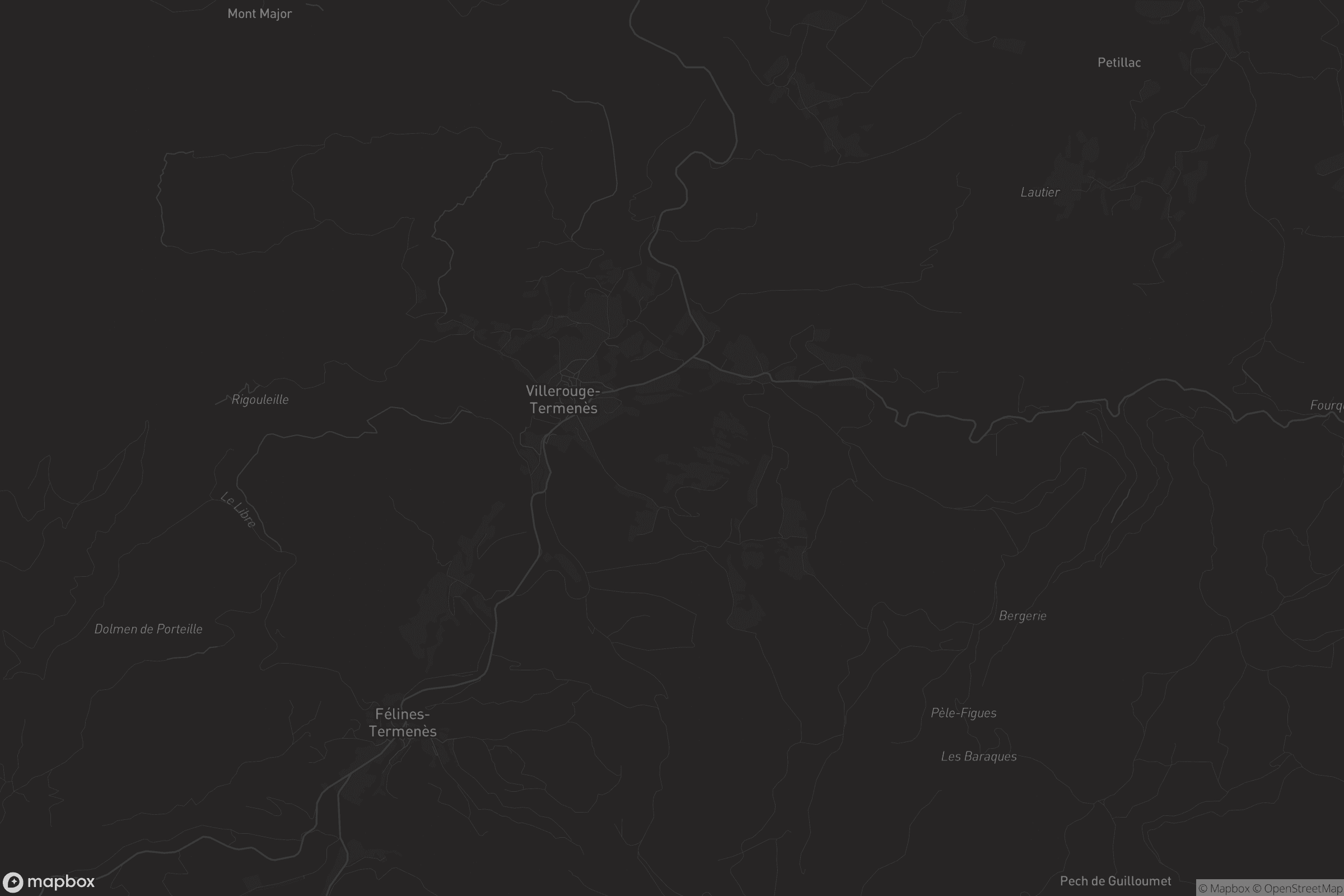 Carte de Villerouge-Termenès