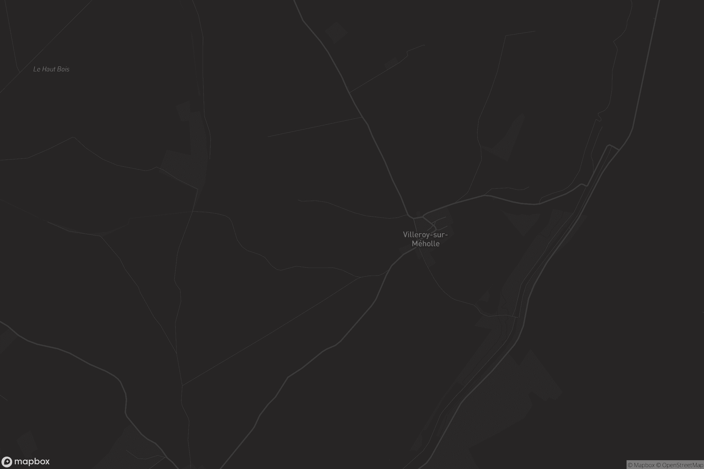 Carte de Villeroy-sur-Méholle