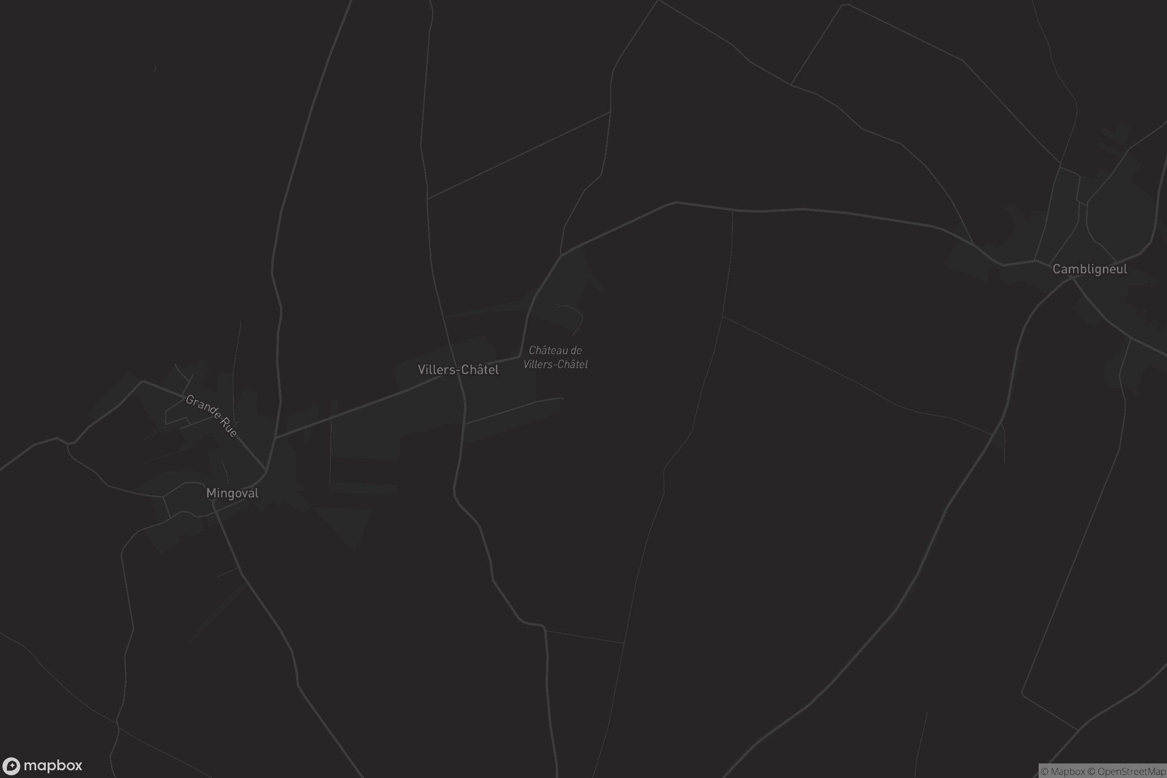 Carte de Villers-Châtel