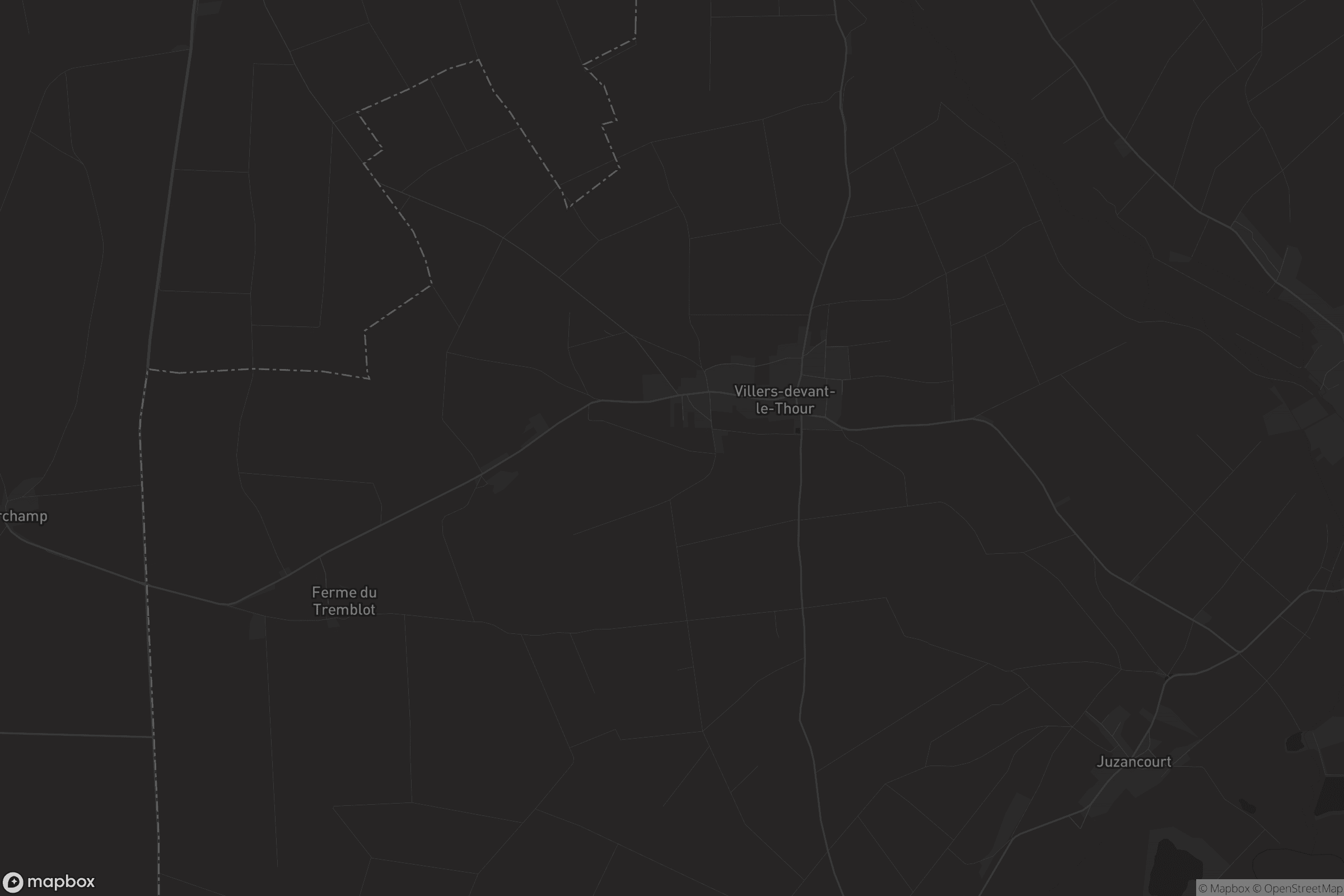 Carte de Villers-devant-le-Thour