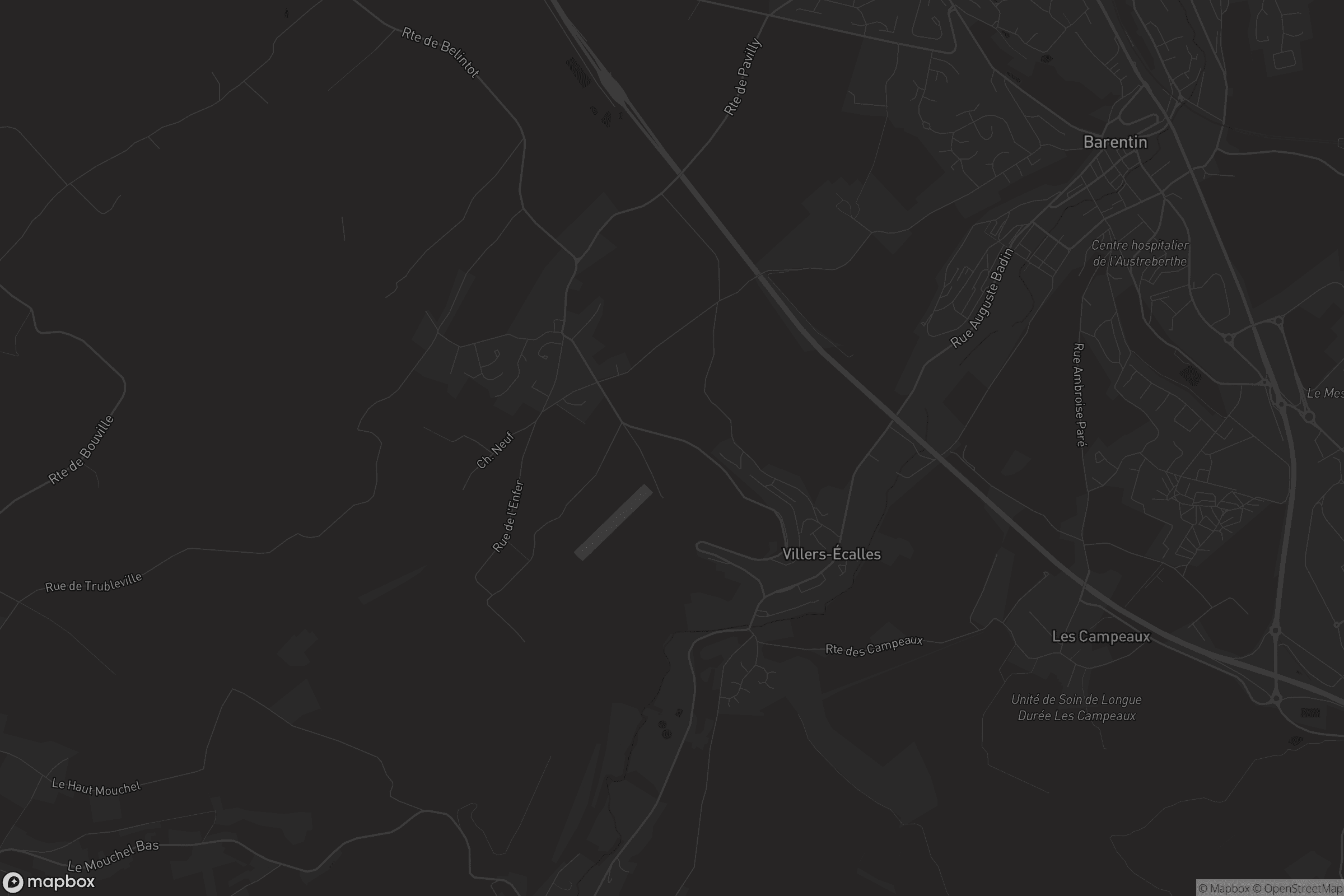 Carte de Villers-Écalles