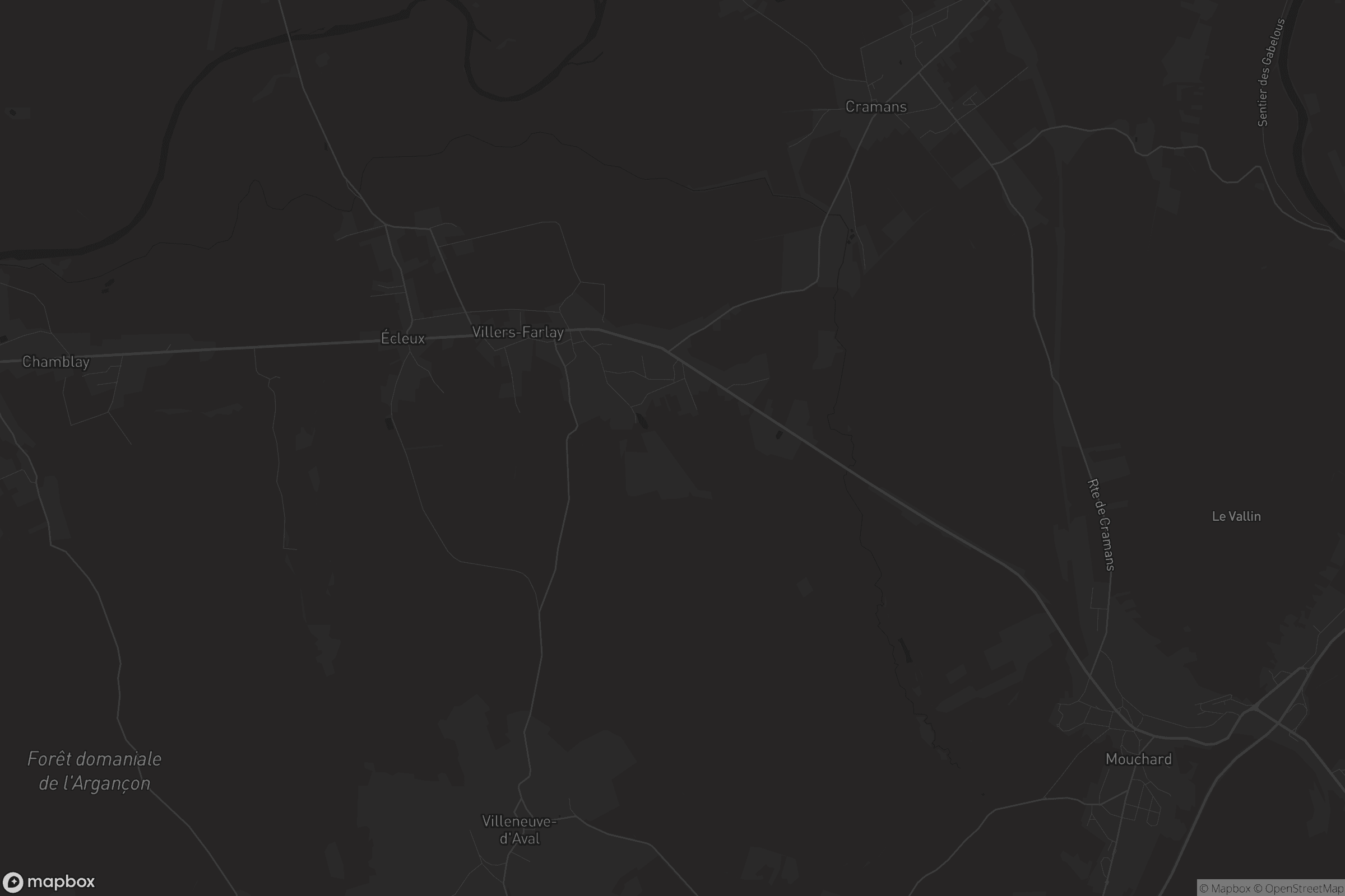 Carte de Villers-Farlay