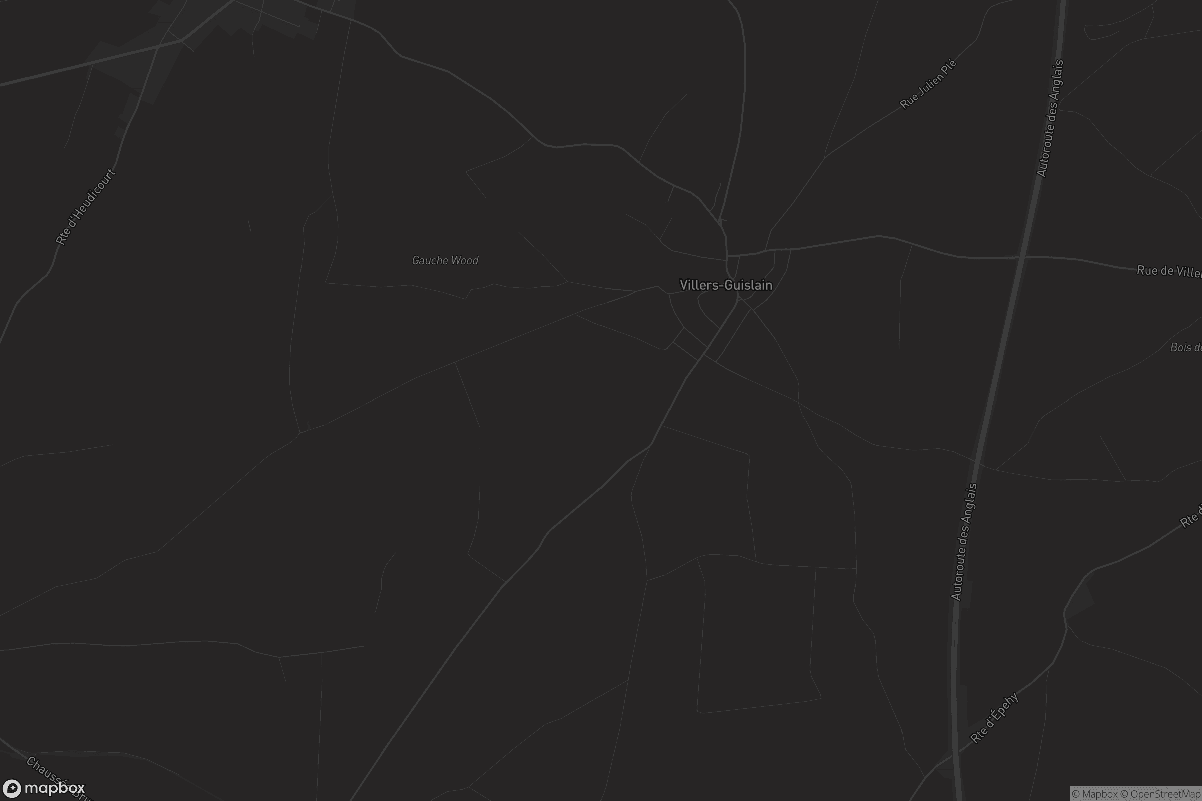 Carte de Villers-Guislain