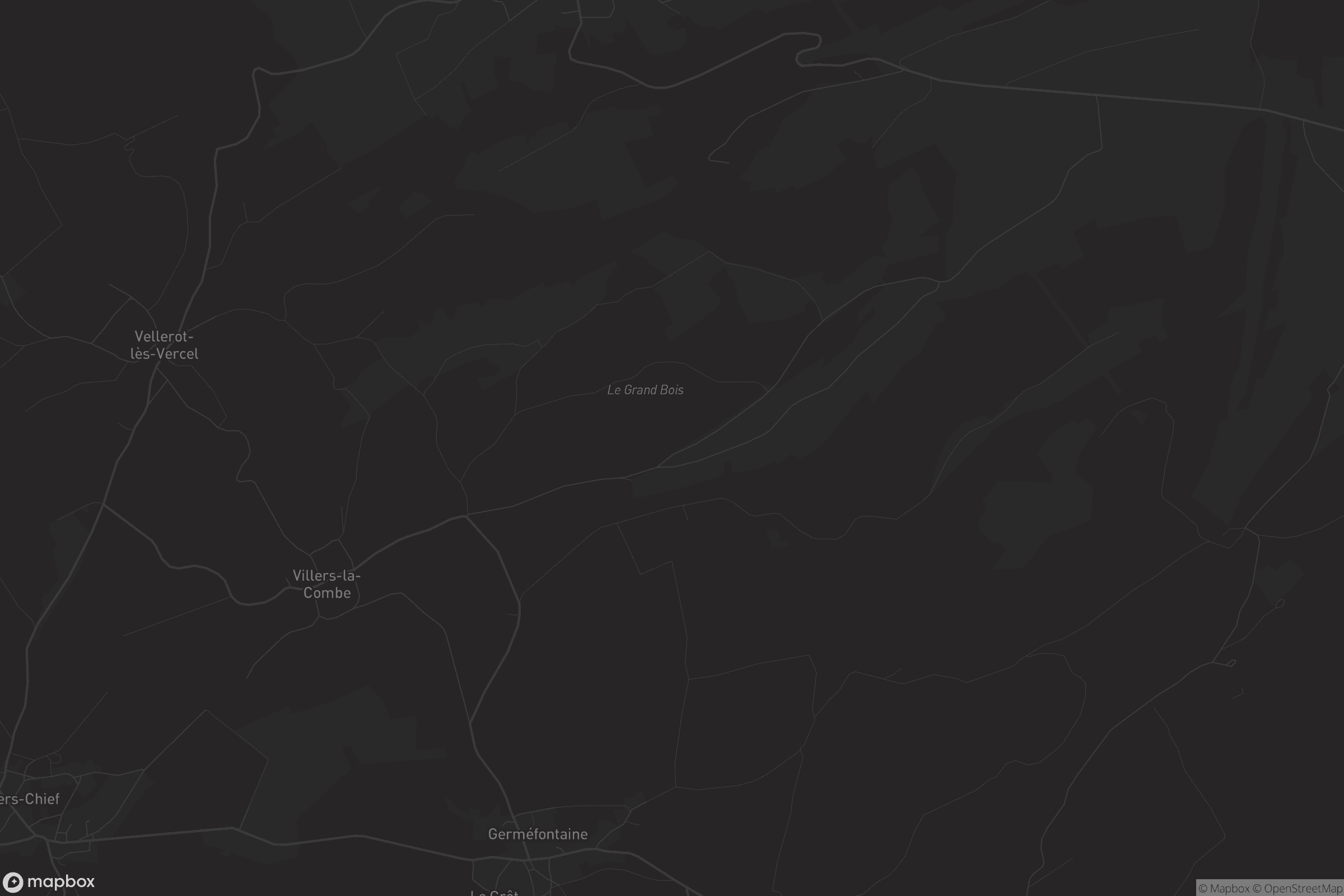 Carte de Villers-la-Combe