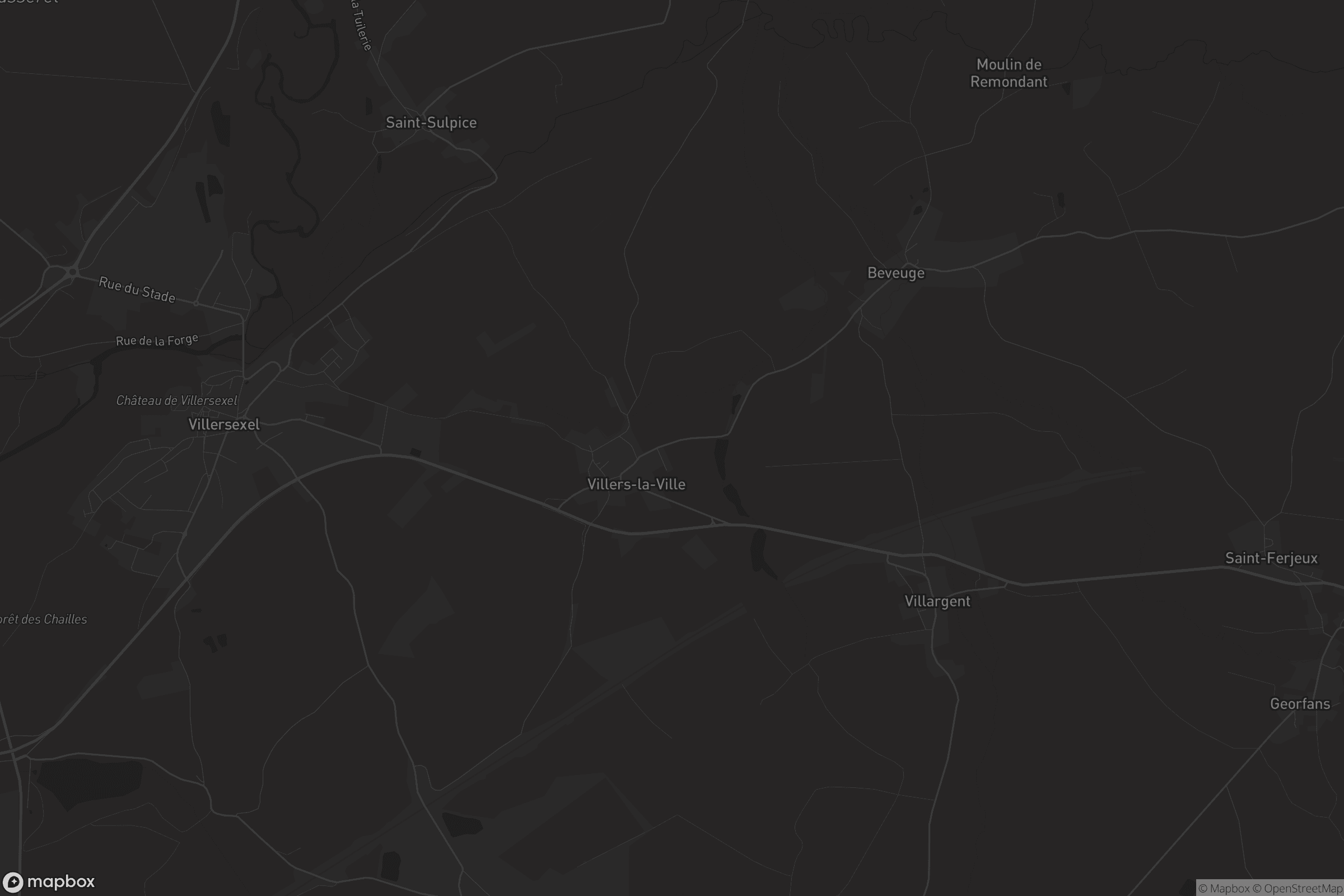 Carte de Villers-la-Ville