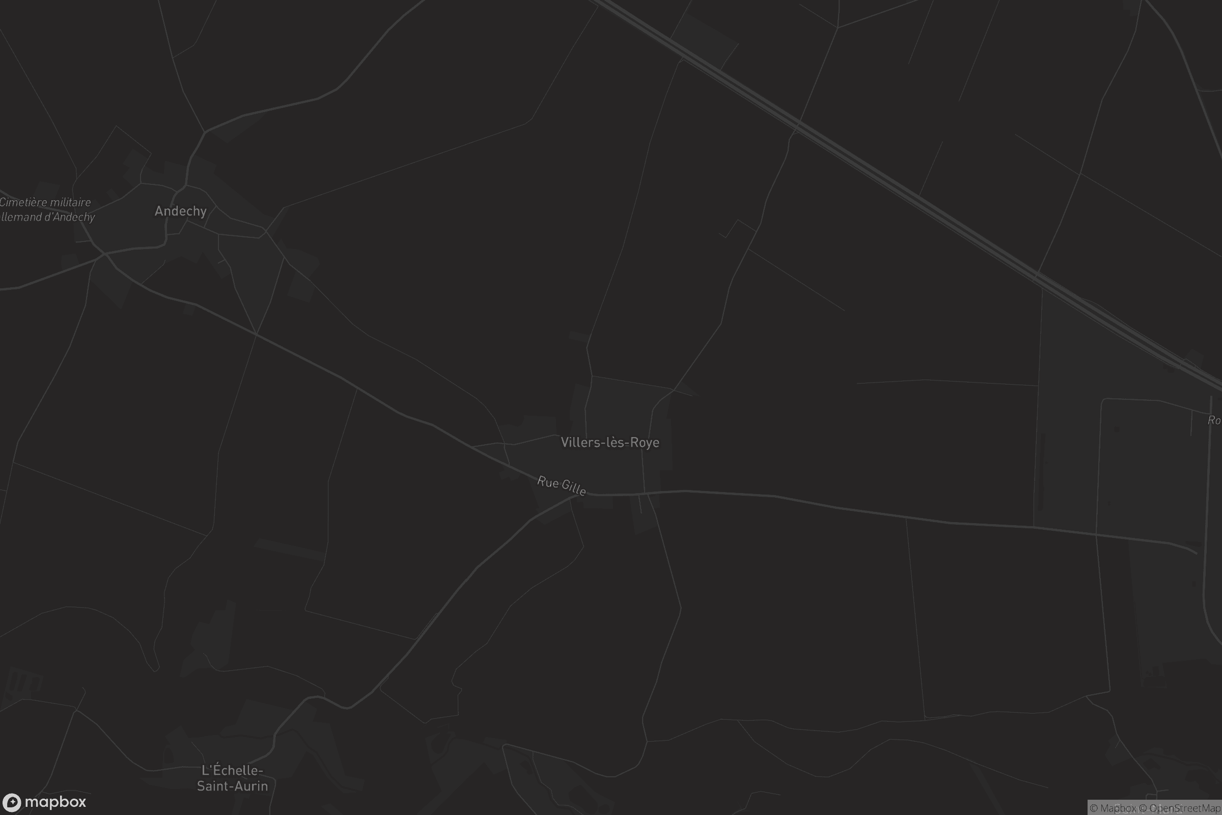 Carte de Villers-lès-Roye