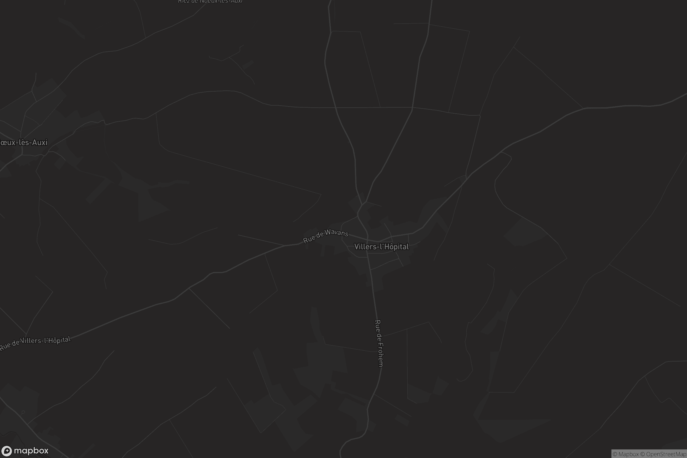 Carte de Villers-l'Hôpital