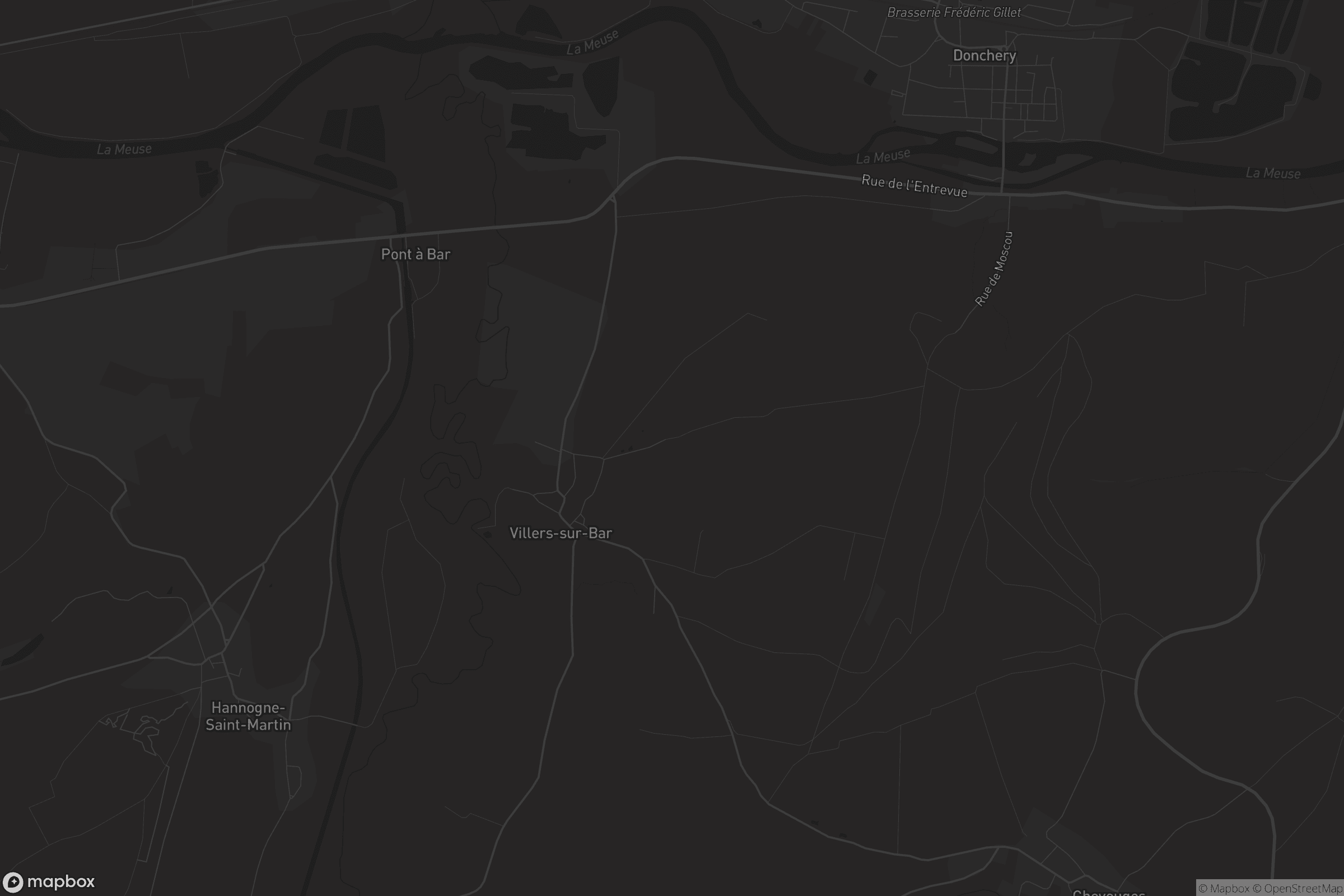 Carte de Villers-sur-Bar