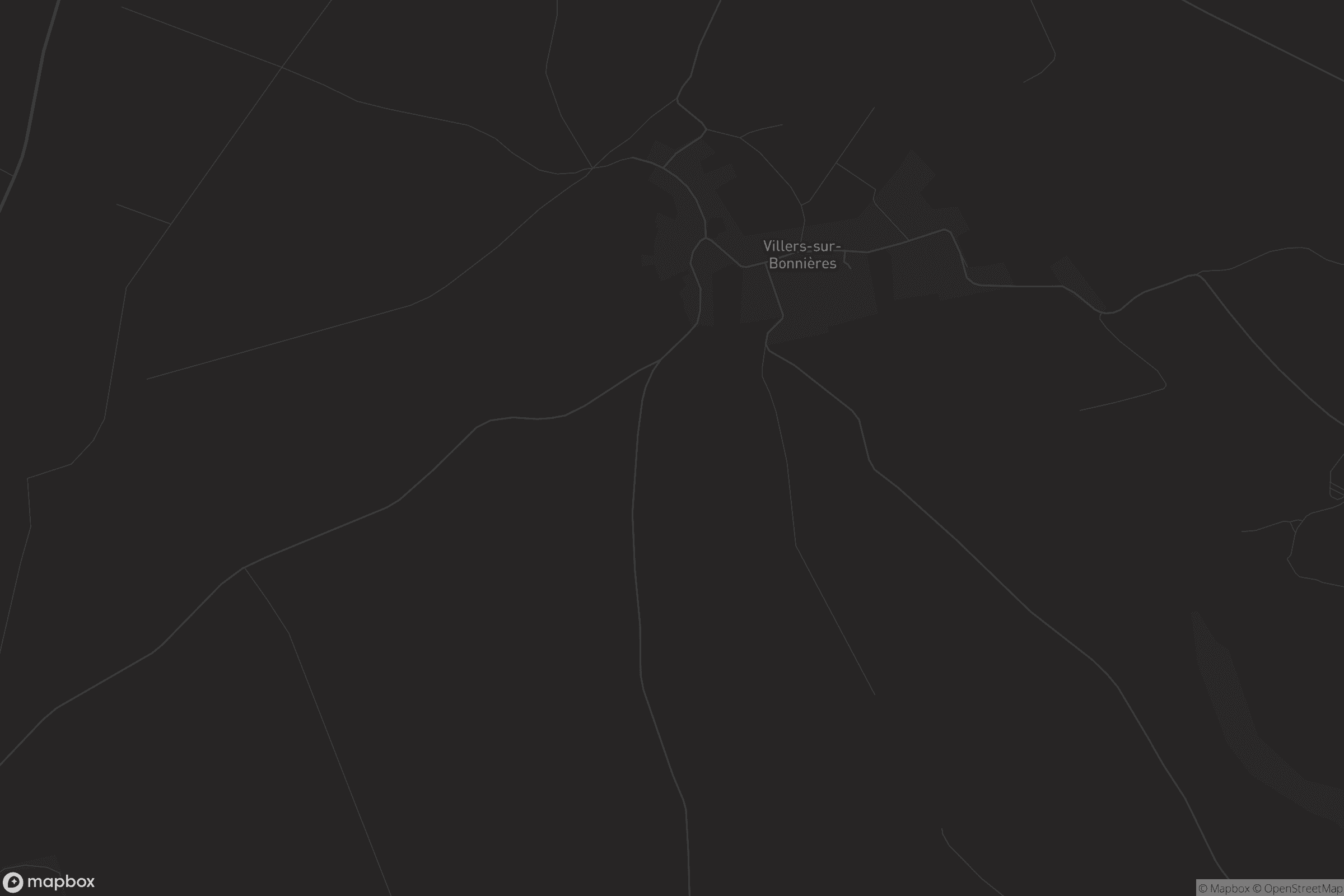 Carte de Villers-sur-Bonnières