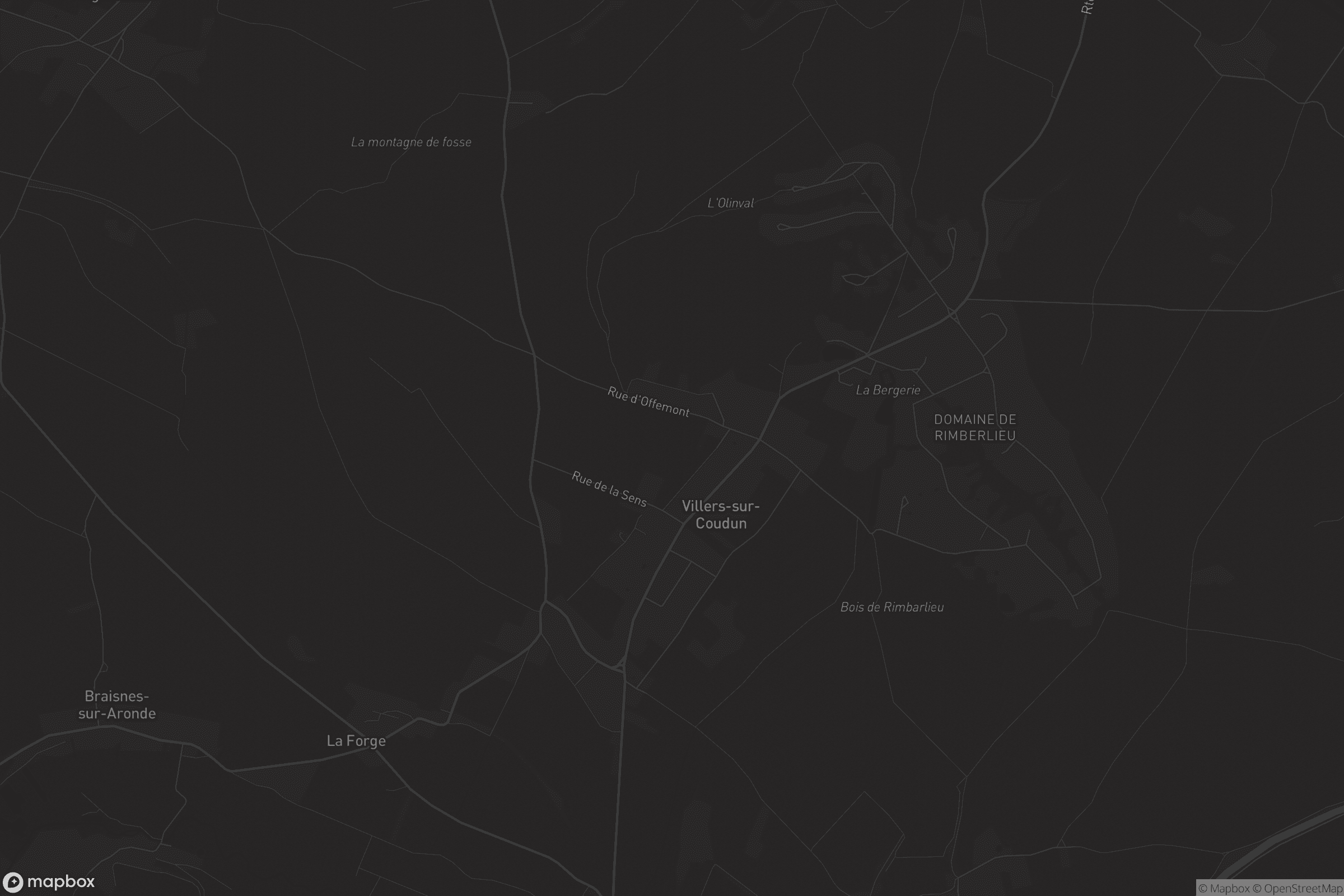 Carte de Villers-sur-Coudun