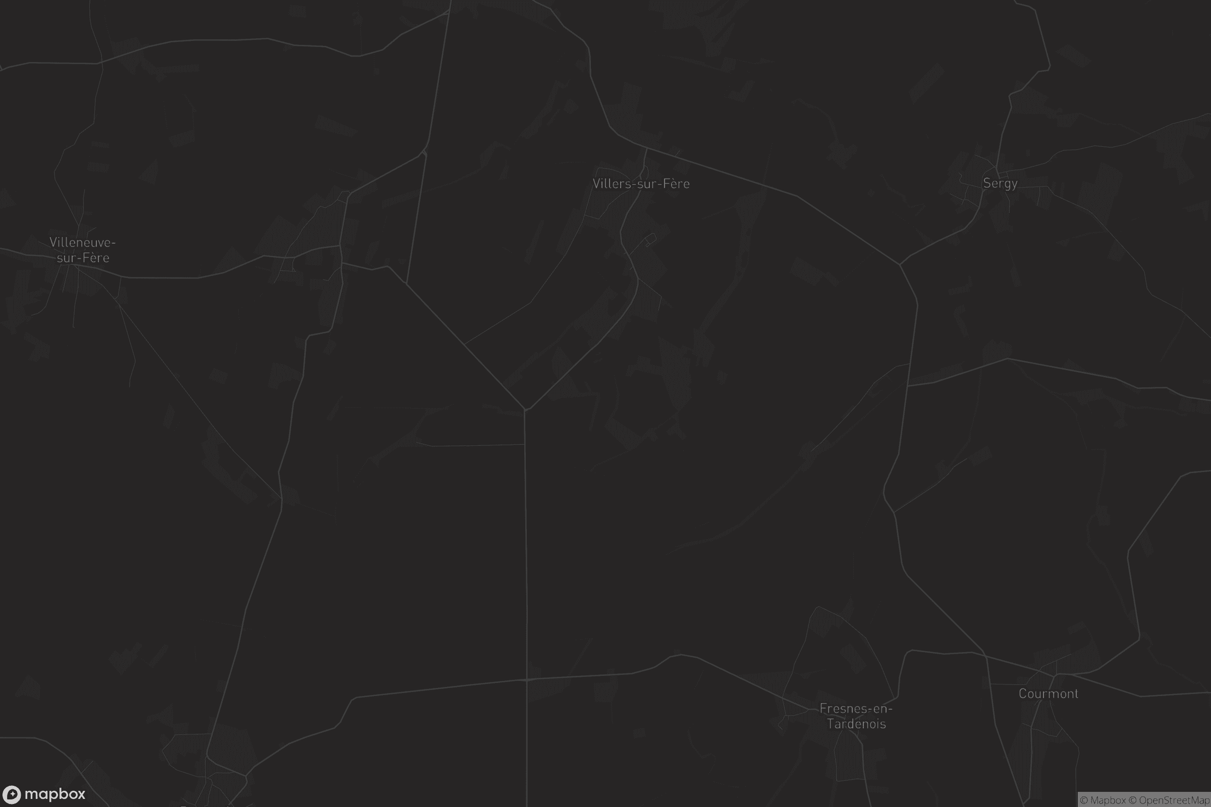 Carte de Villers-sur-Fère