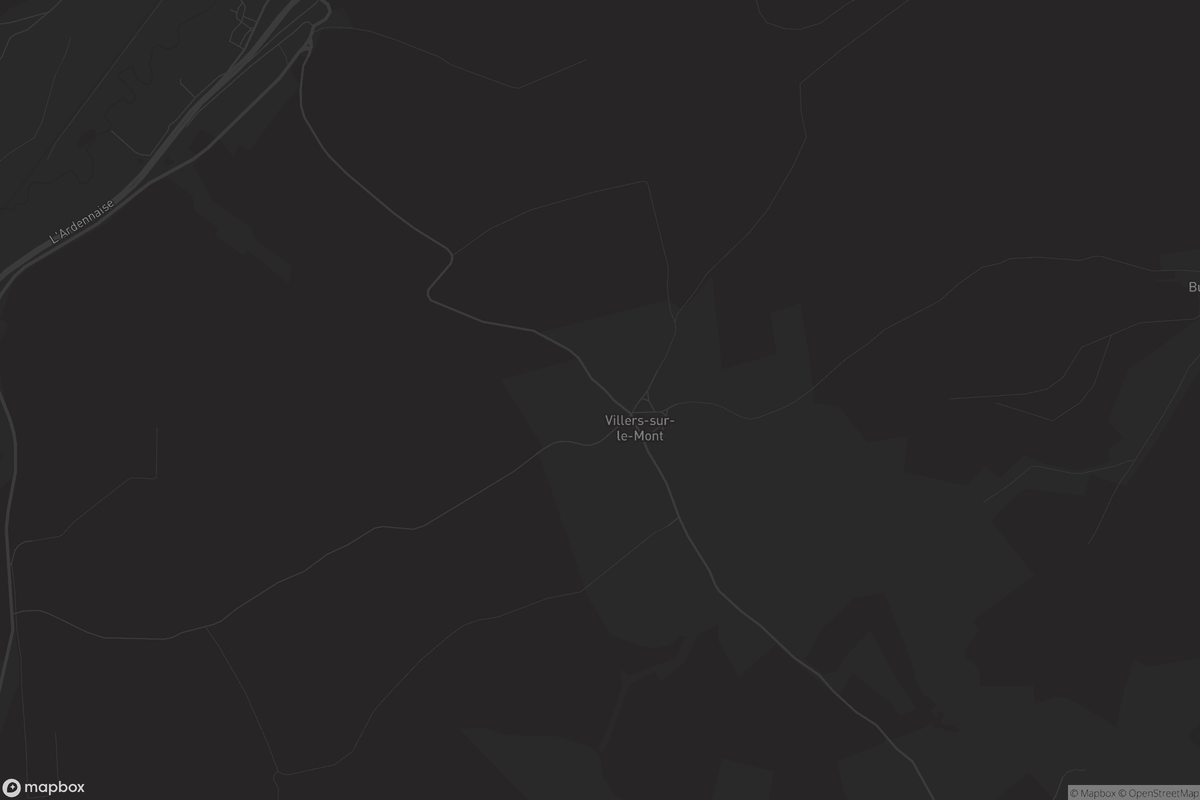 Carte de Villers-sur-le-Mont