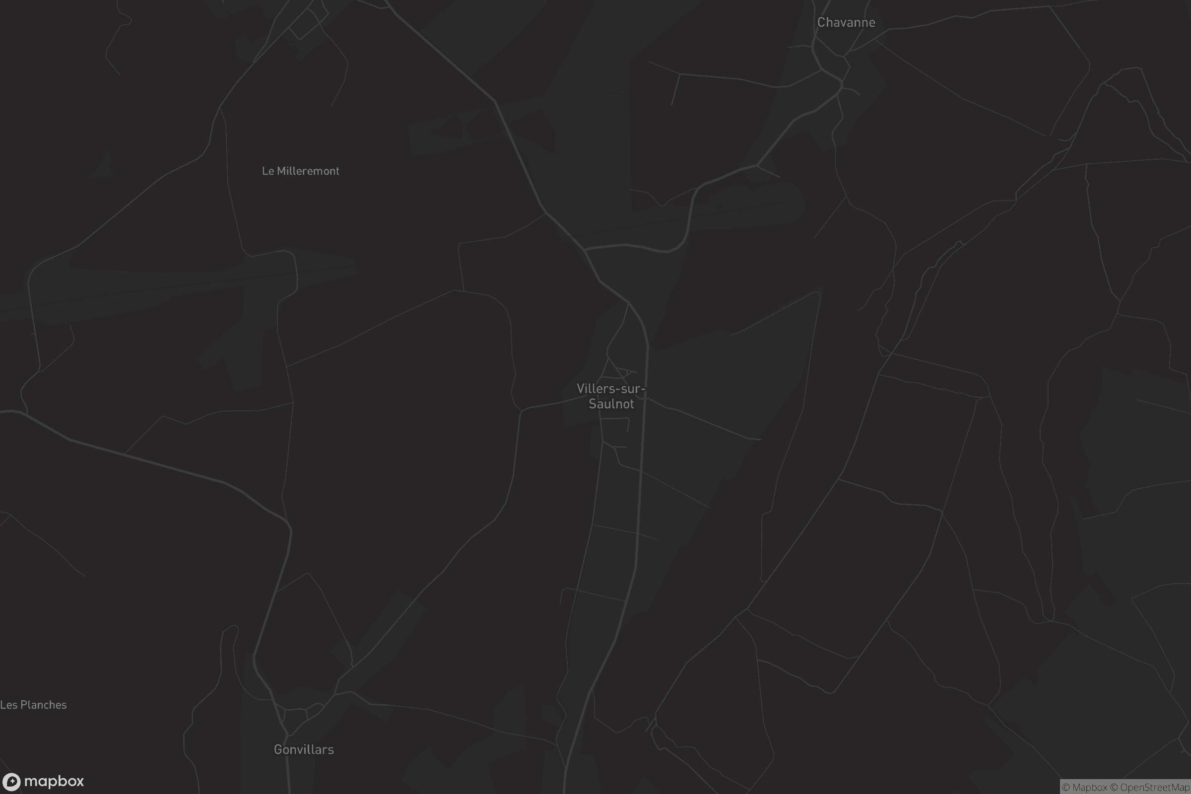Carte de Villers-sur-Saulnot