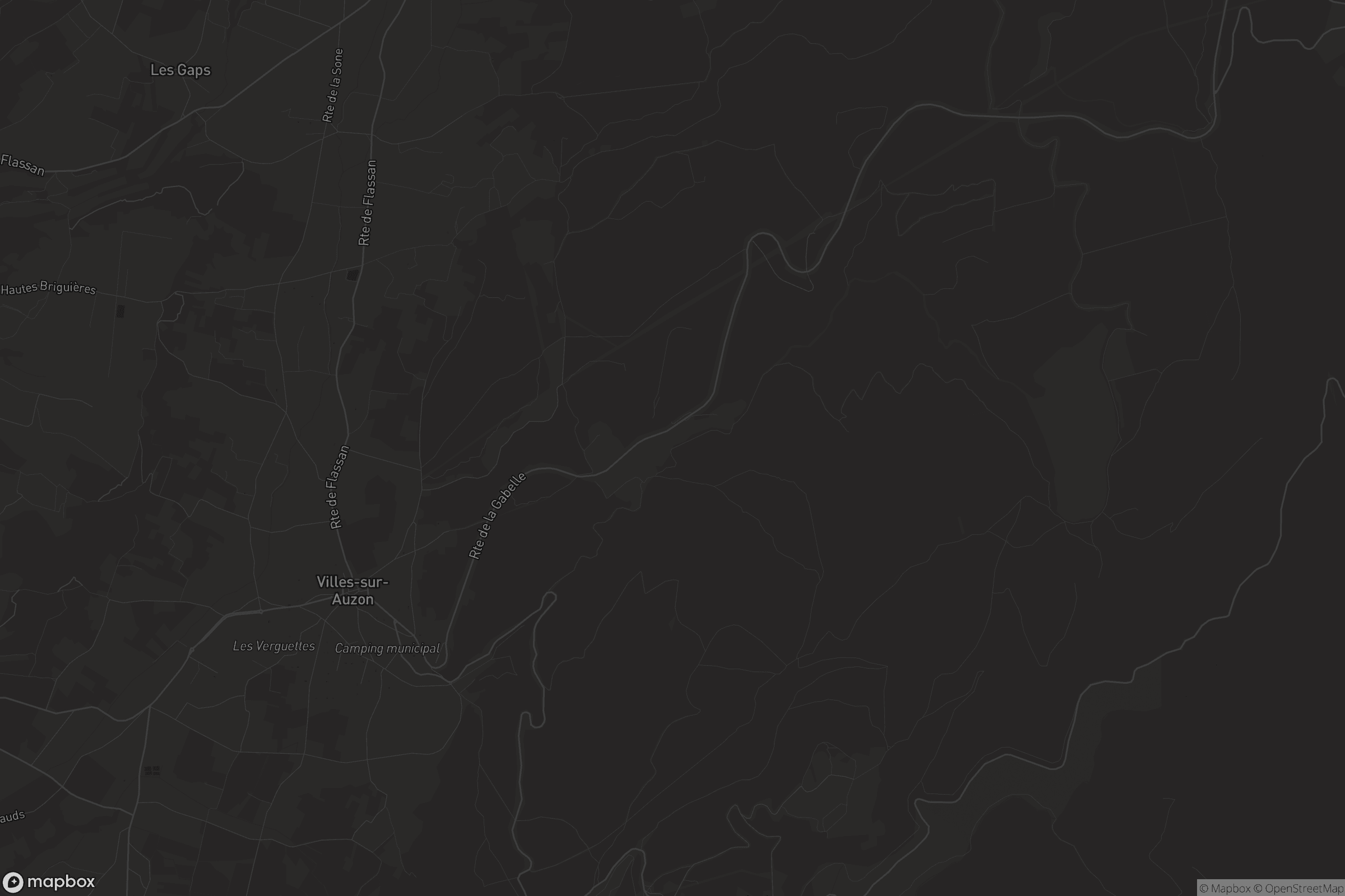 Carte de Villes-sur-Auzon