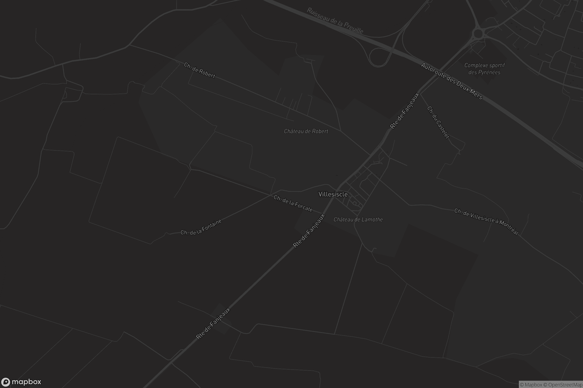 Carte de Villesiscle