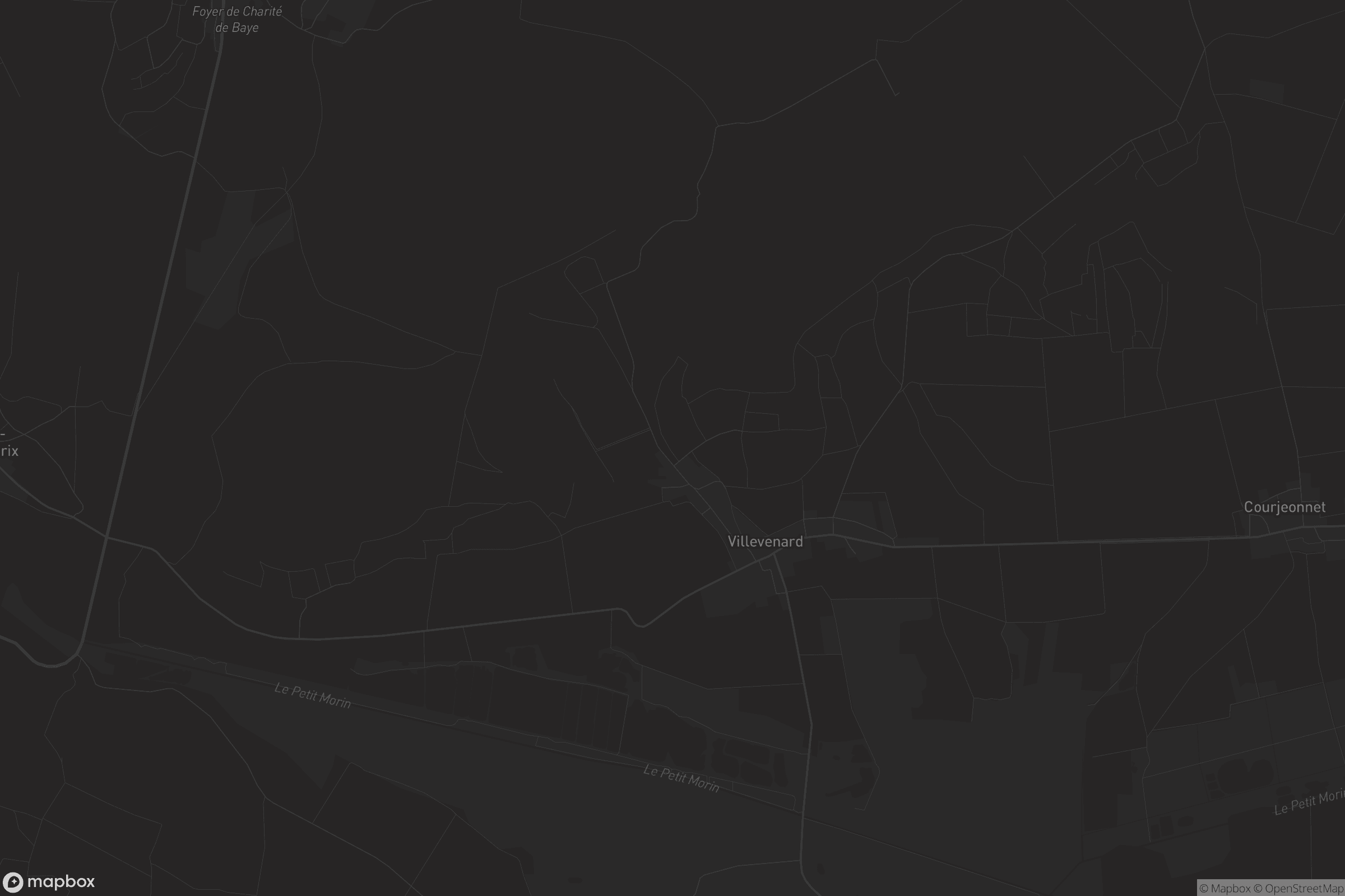 Carte de Villevenard