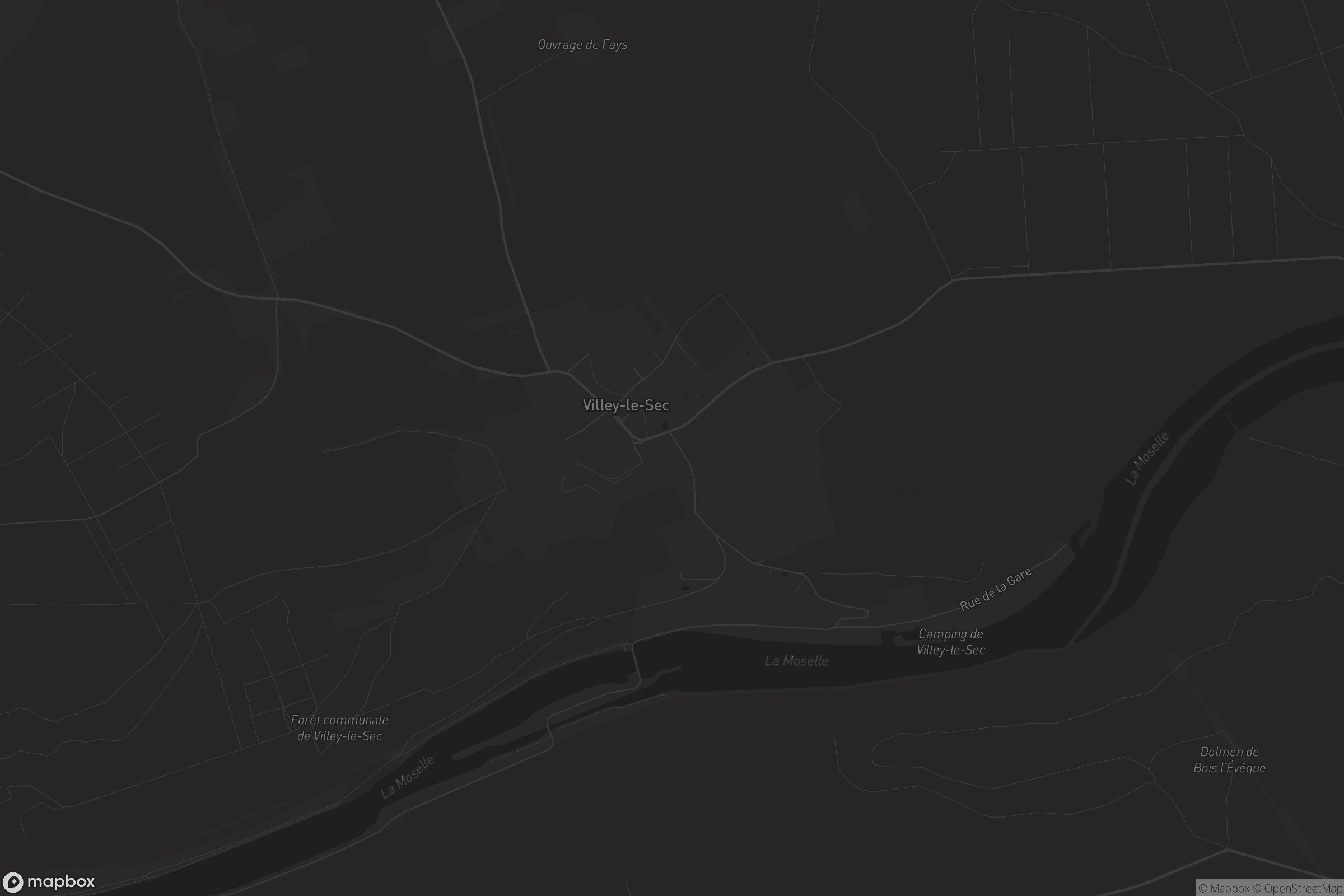 Carte de Villey-le-Sec