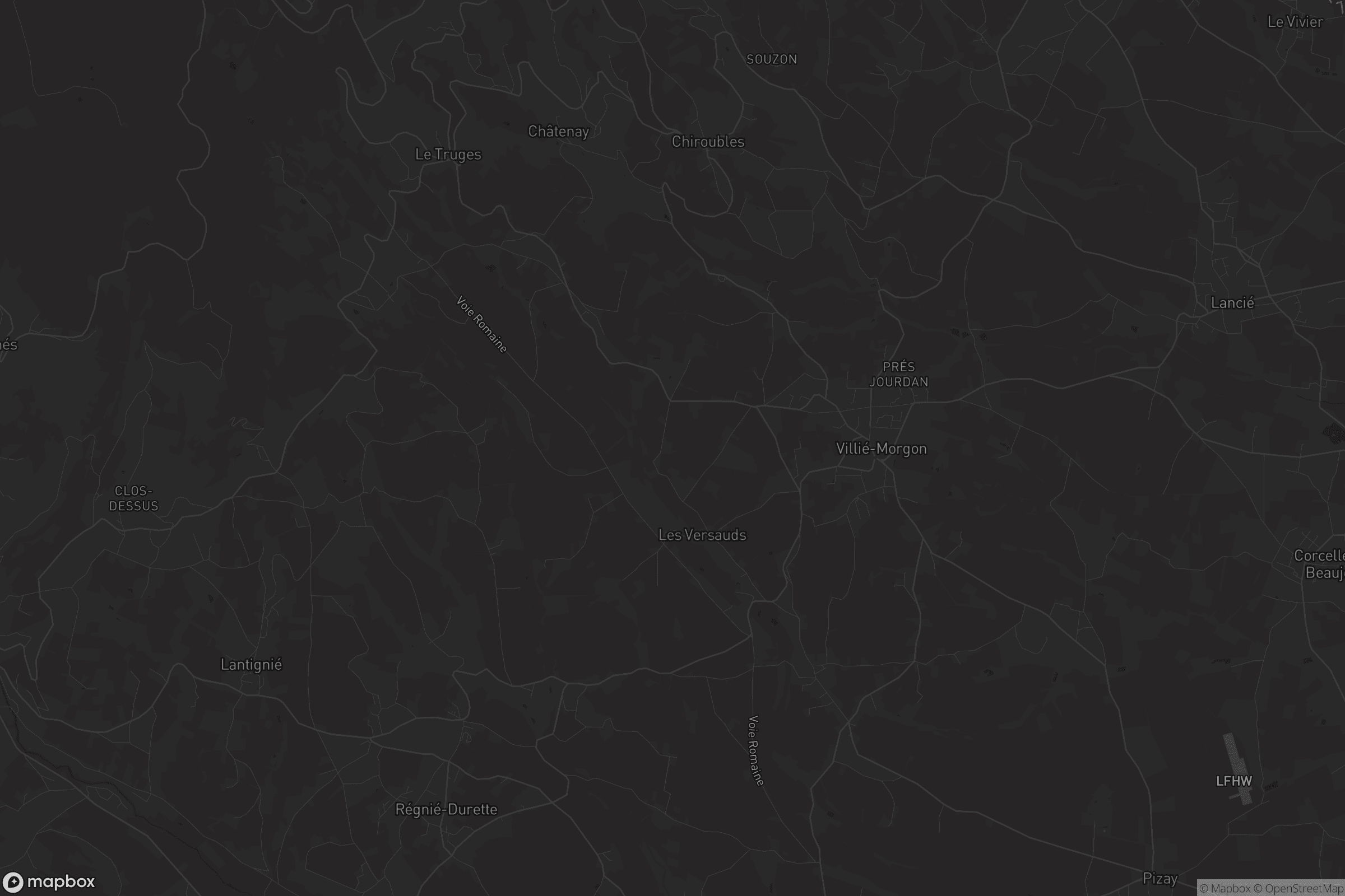 Carte de Villié-Morgon