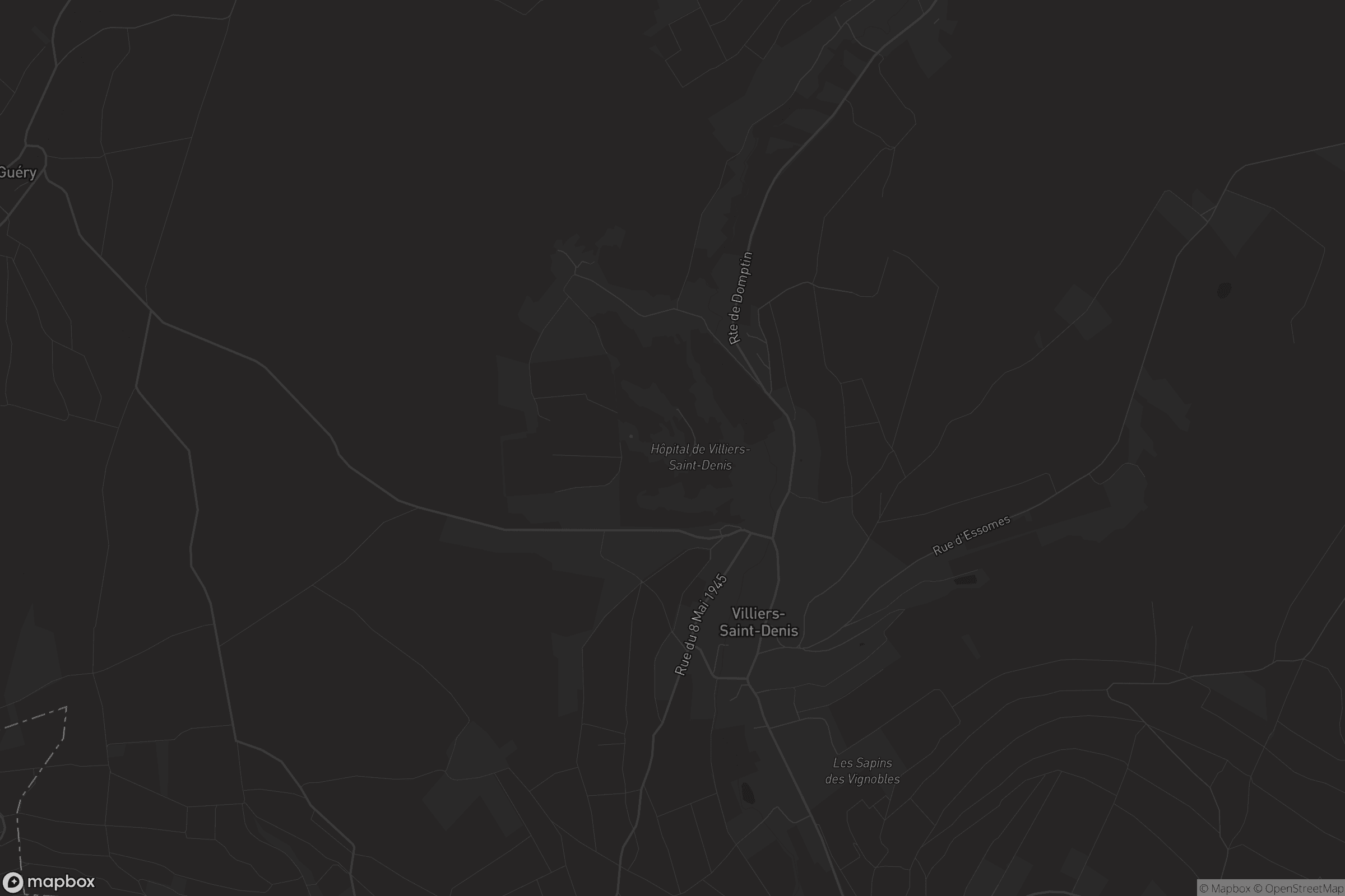Carte de Villiers-Saint-Denis