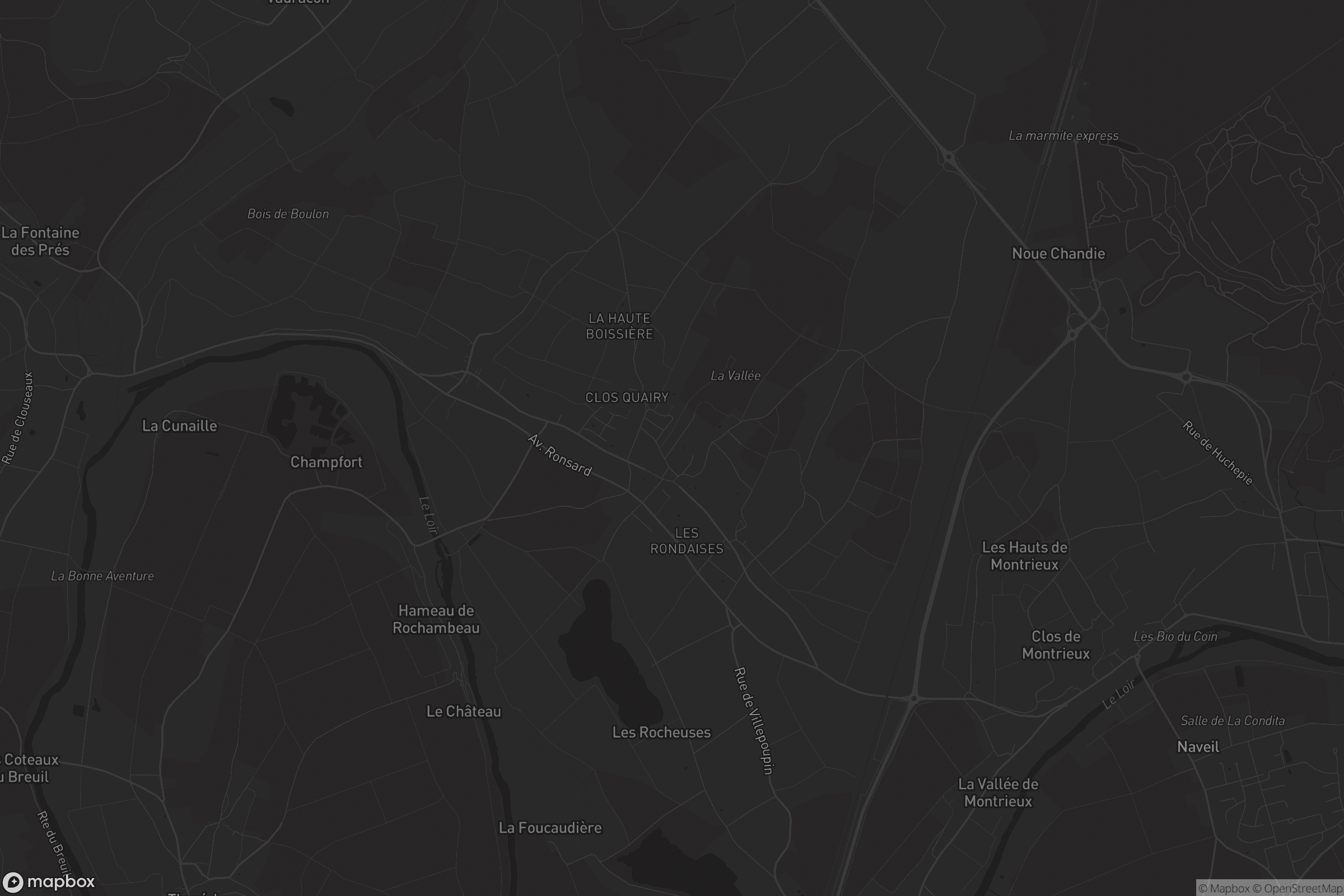 Carte de Villiers-sur-Loir