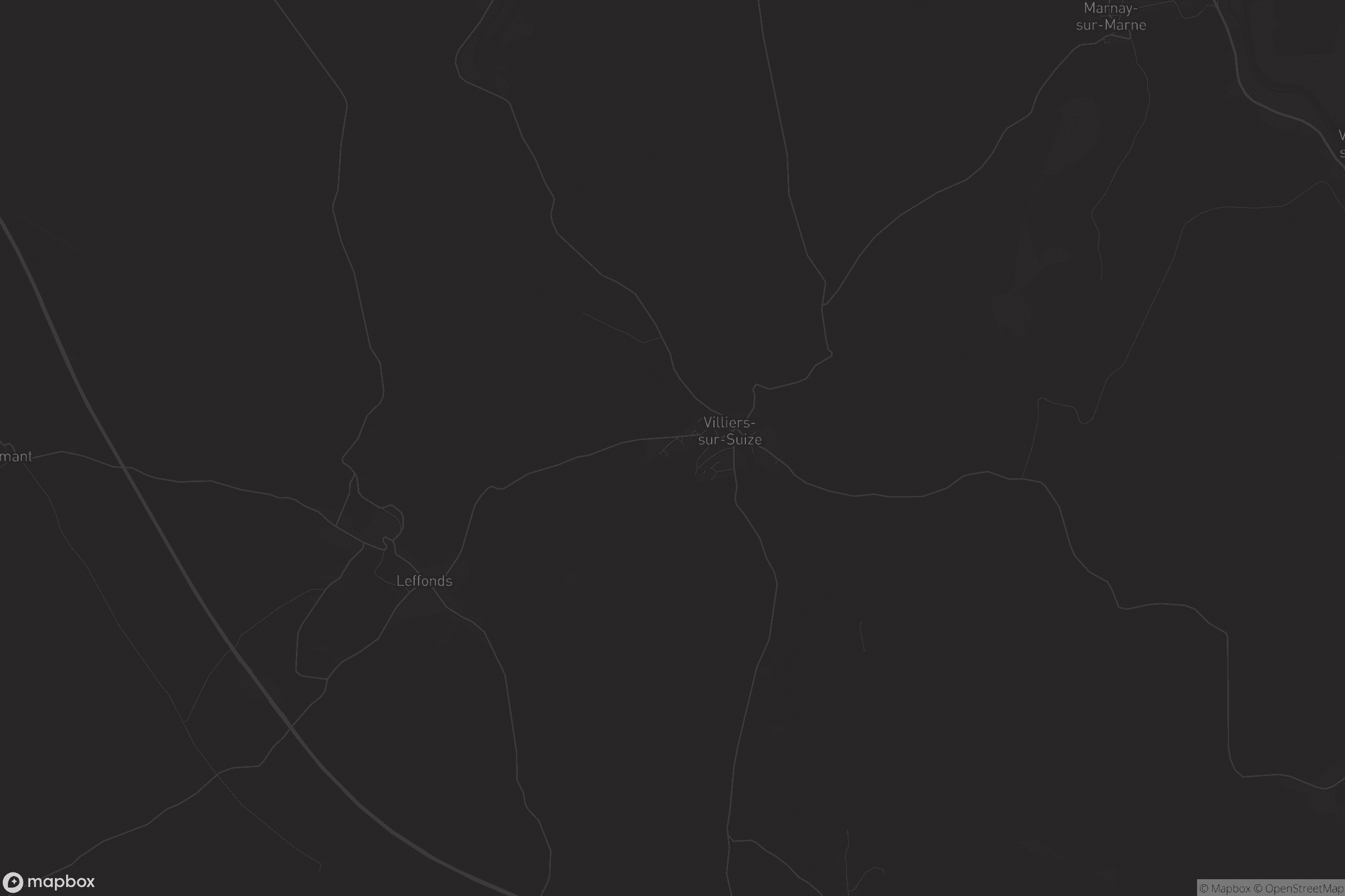 Carte de Villiers-sur-Suize