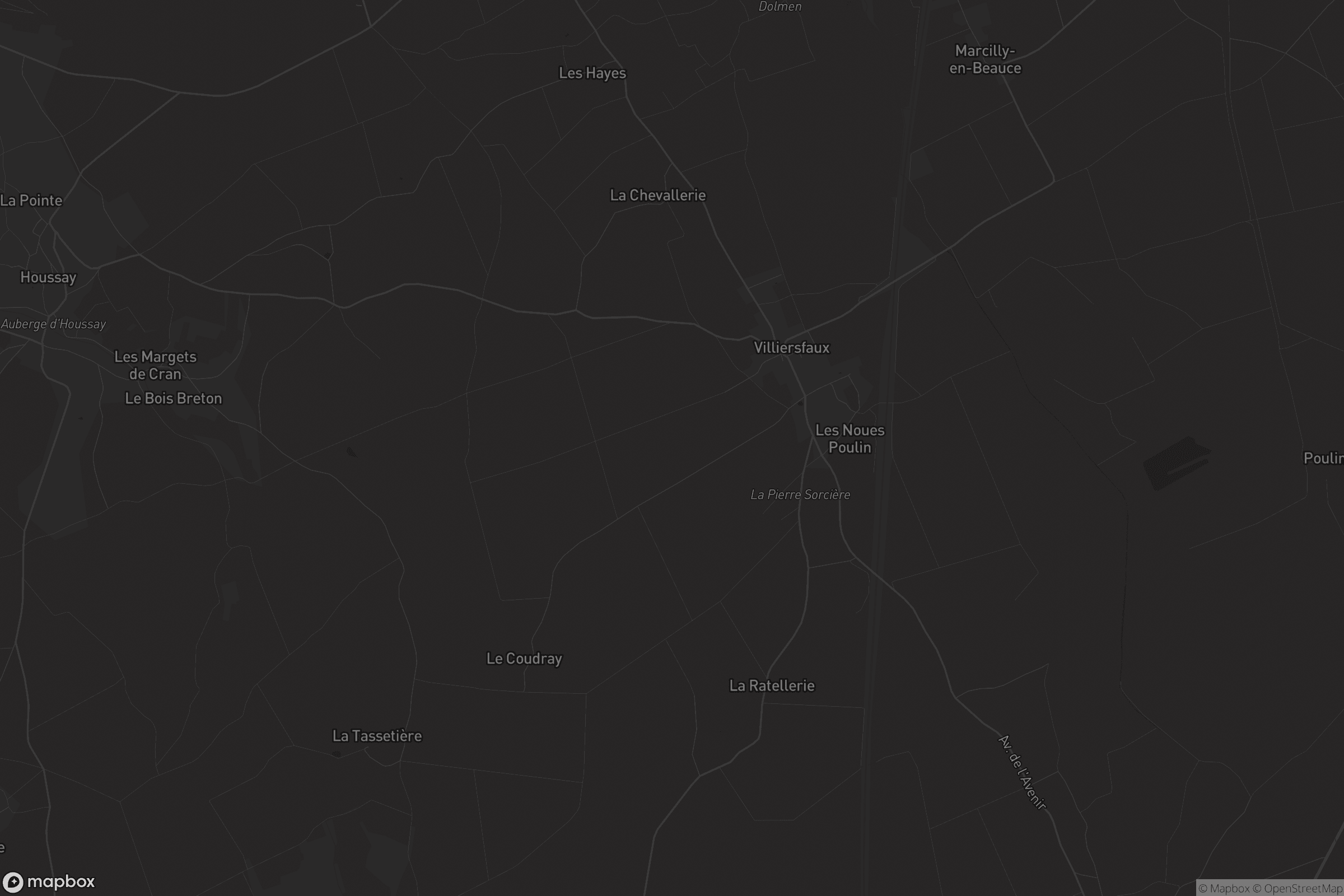 Carte de Villiersfaux