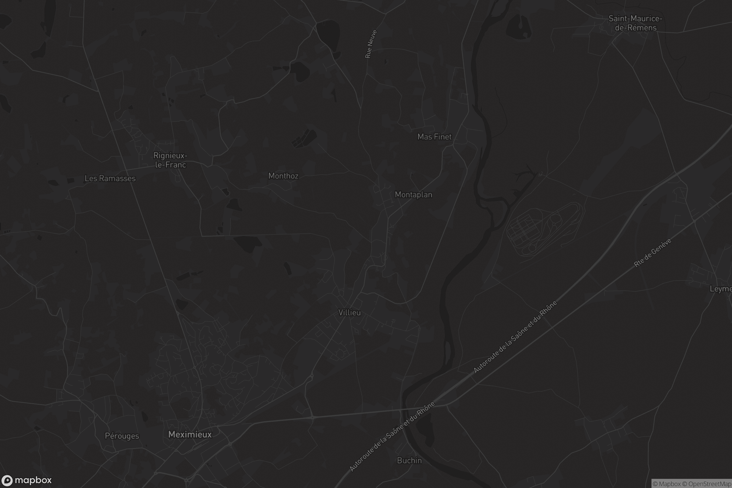 Carte de Villieu-Loyes-Mollon