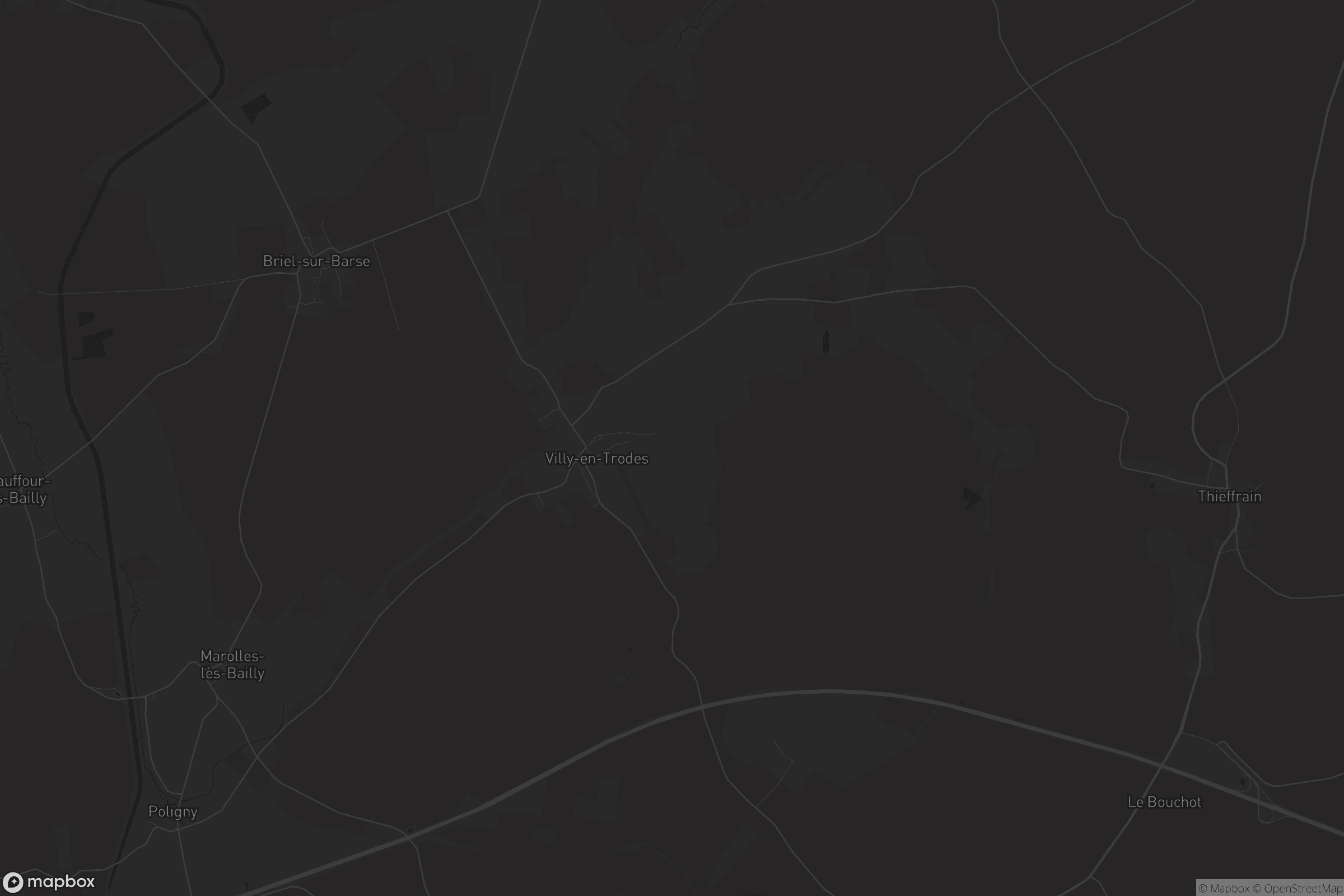 Carte de Villy-en-Trodes