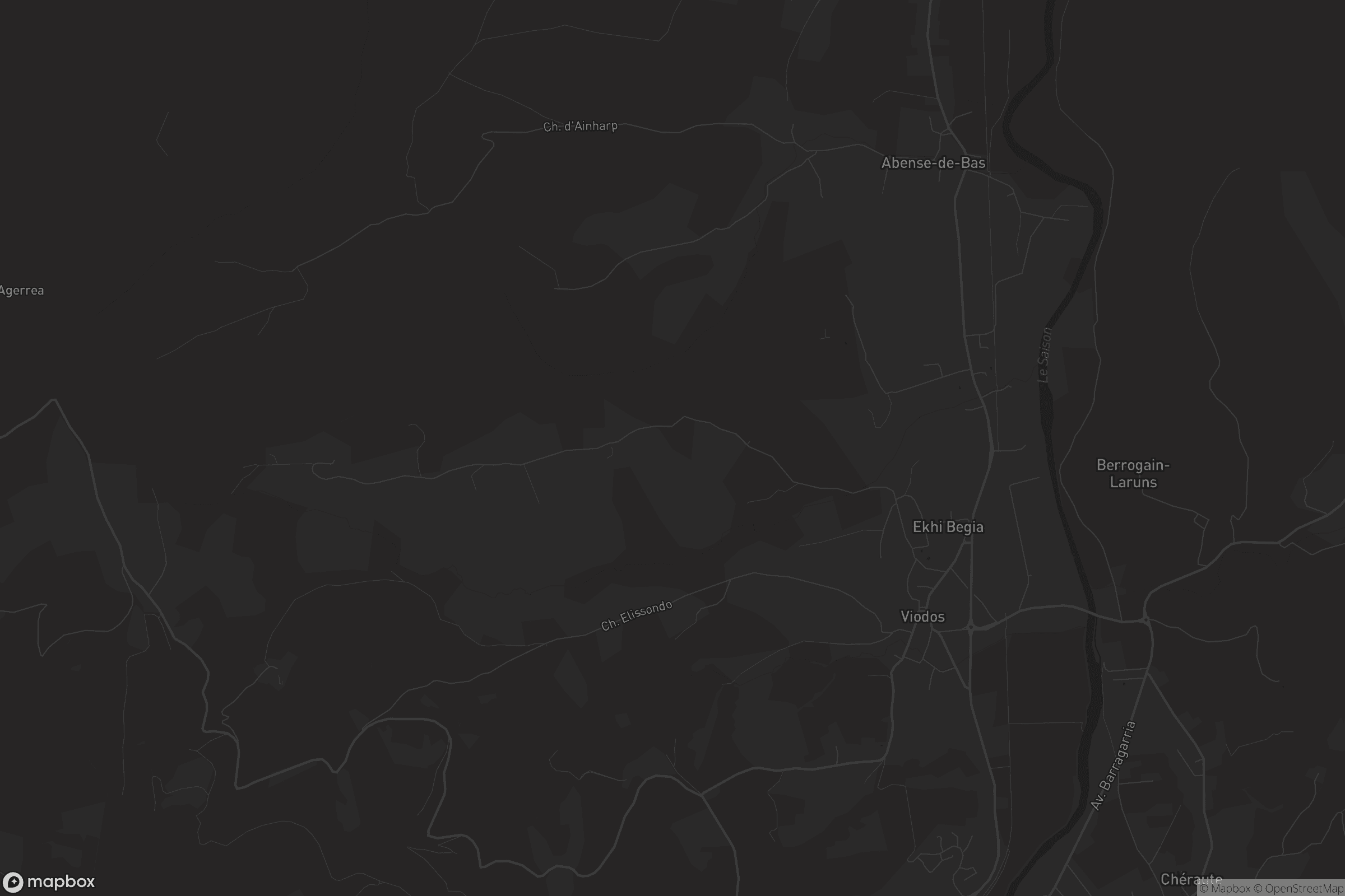 Carte de Viodos-Abense-de-Bas