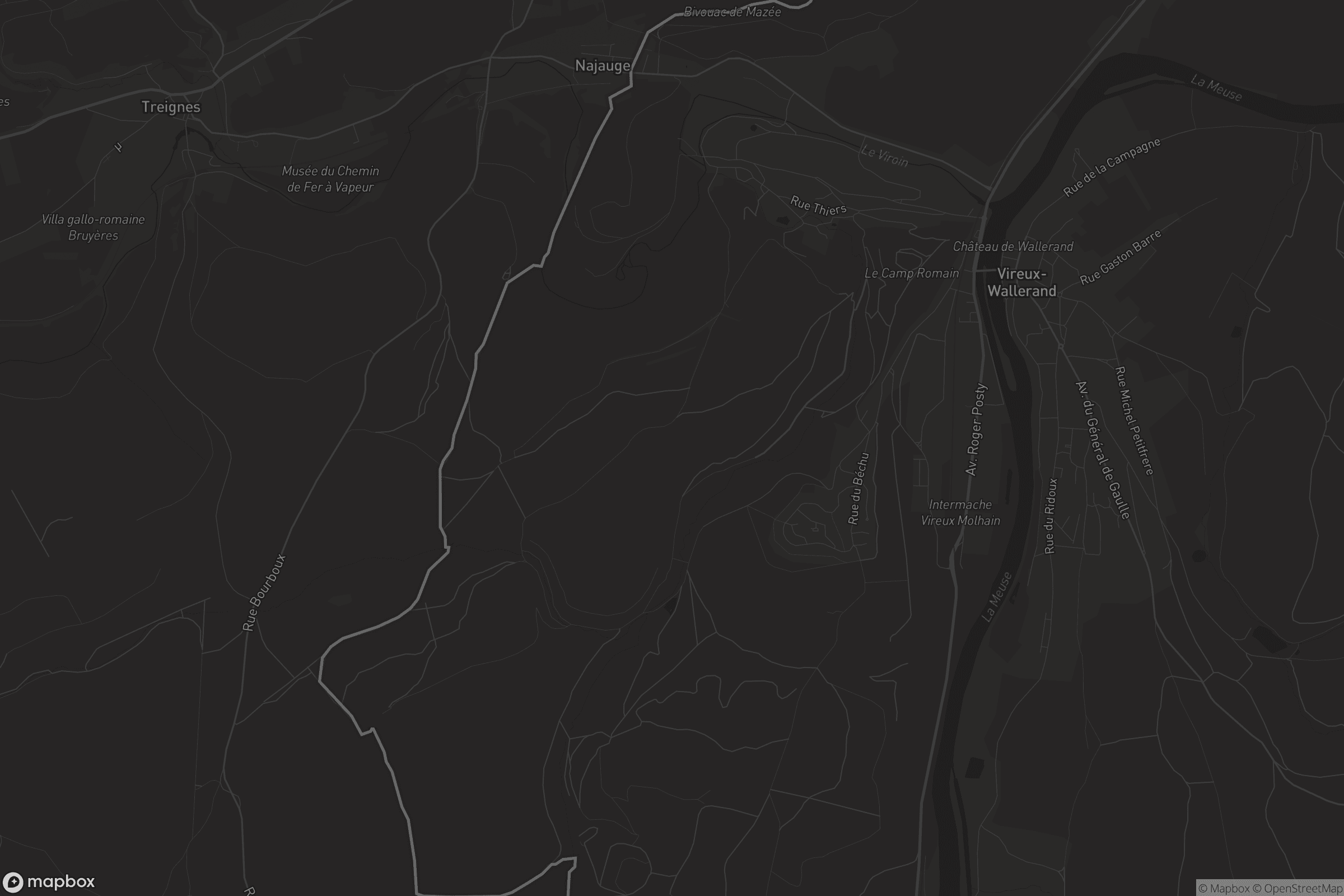 Carte de Vireux-Molhain