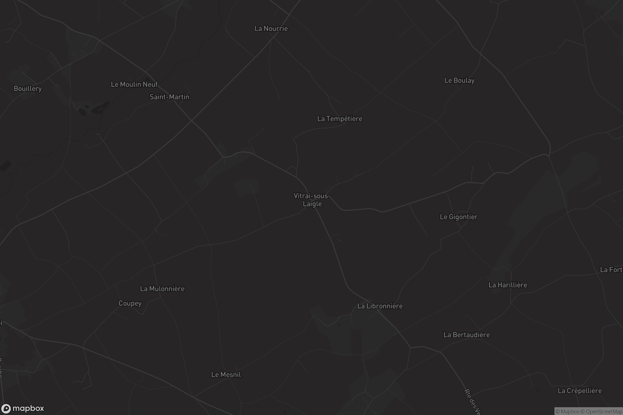 Carte de Vitrai-sous-Laigle