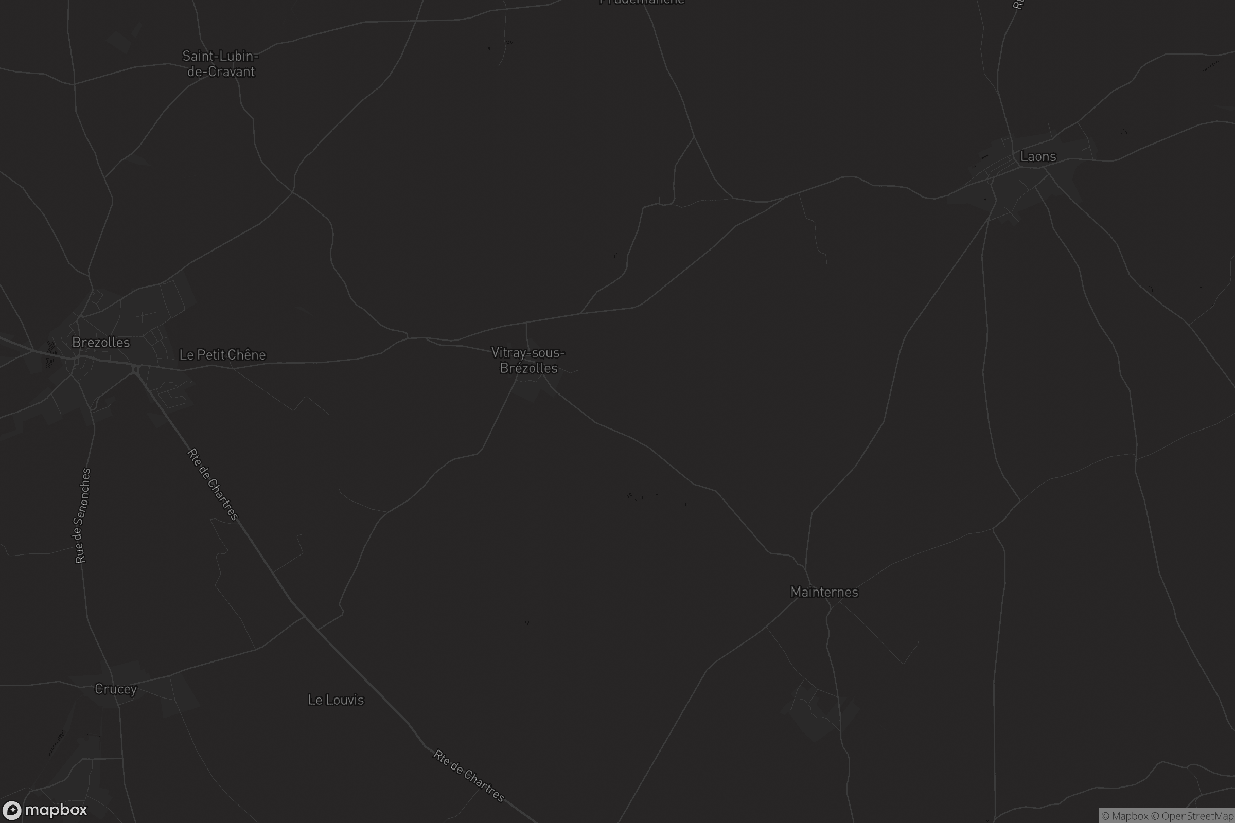 Carte de Vitray-sous-Brézolles