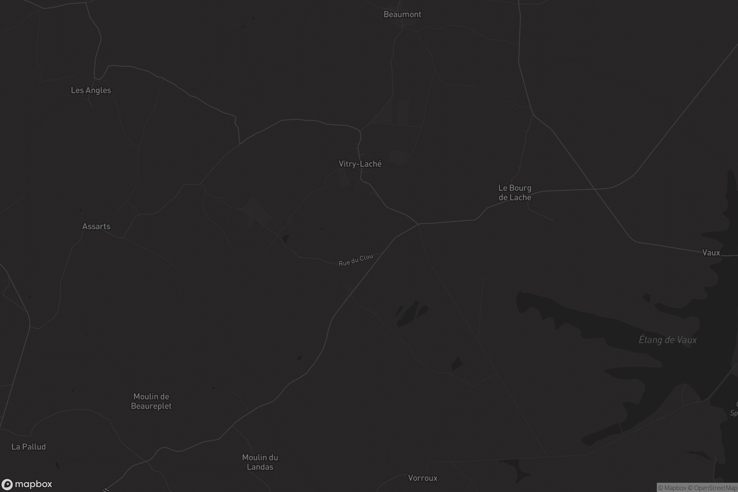 Carte de Vitry-Laché