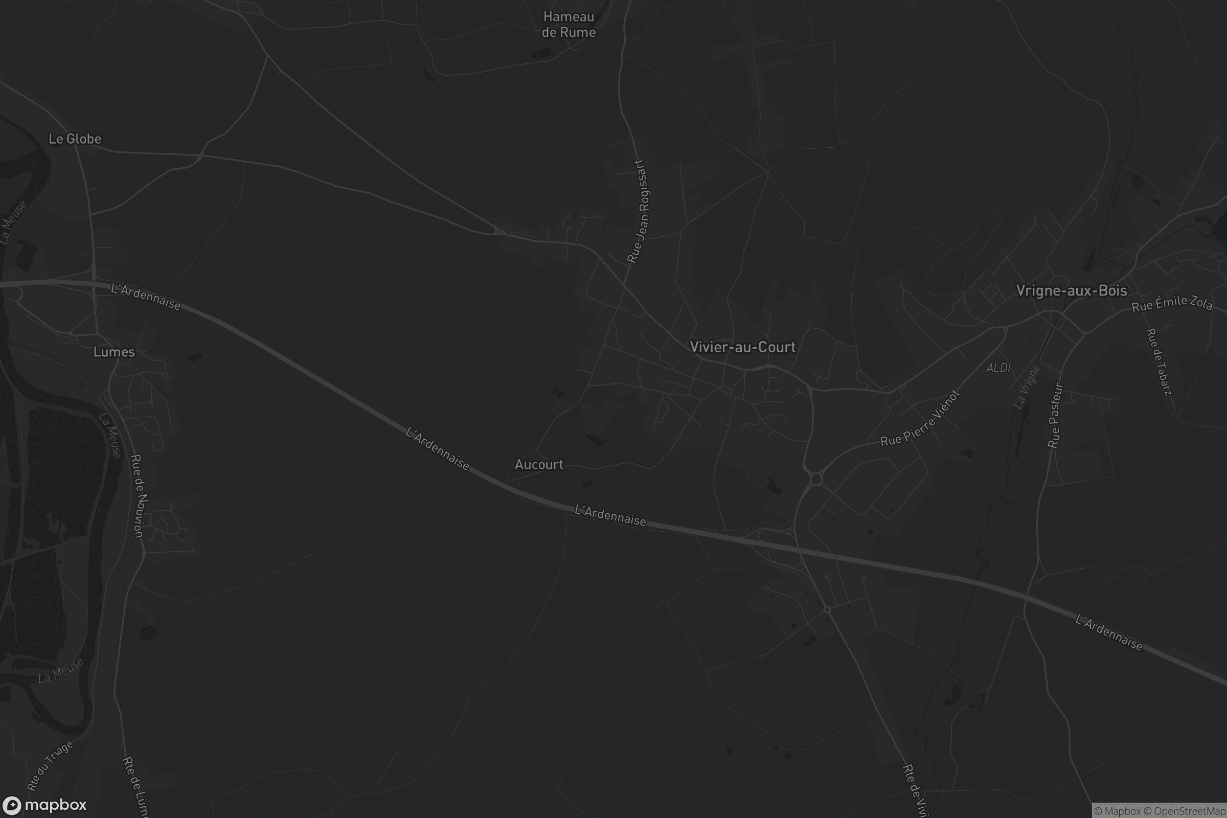 Carte de Vivier-au-Court