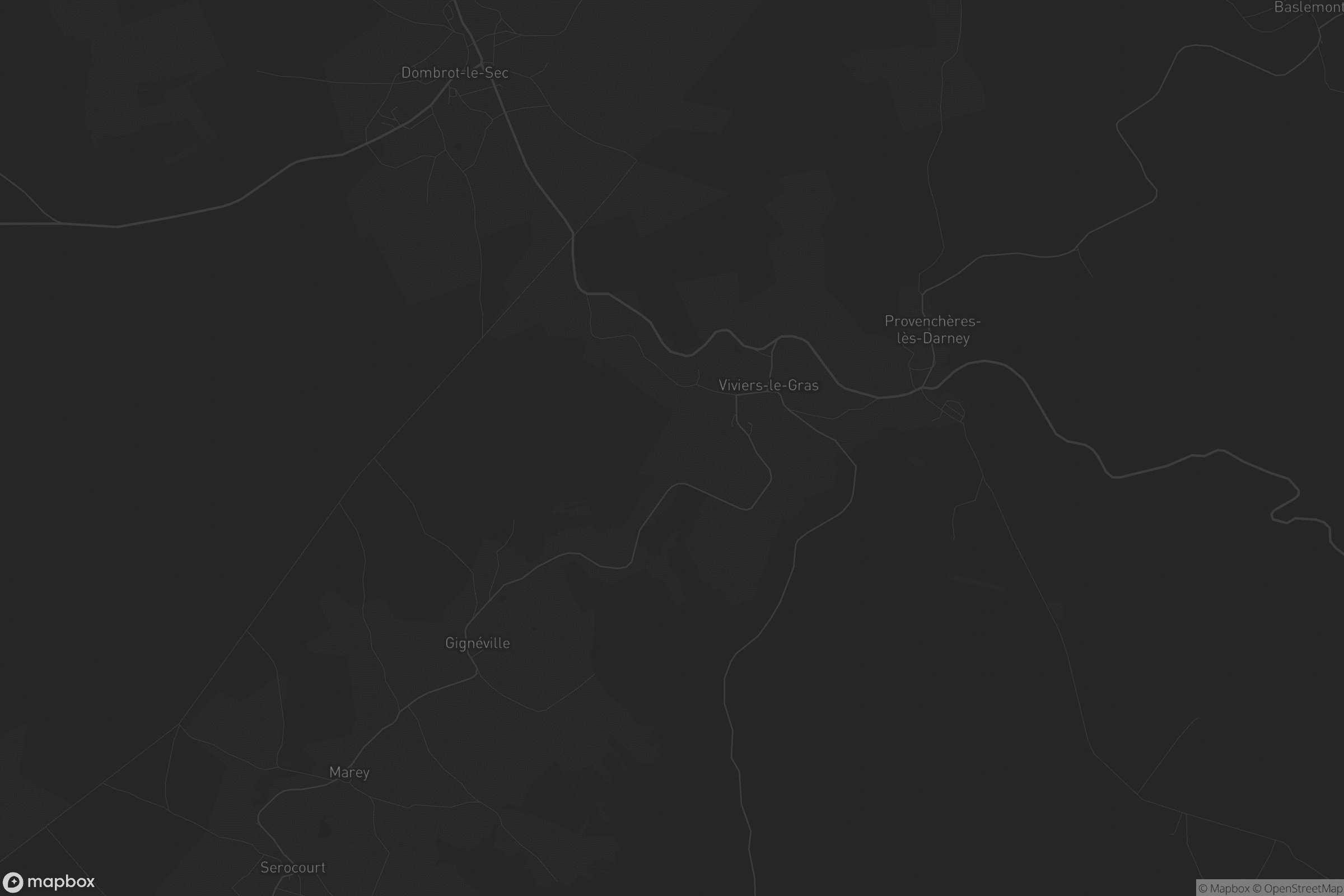 Carte de Viviers-le-Gras