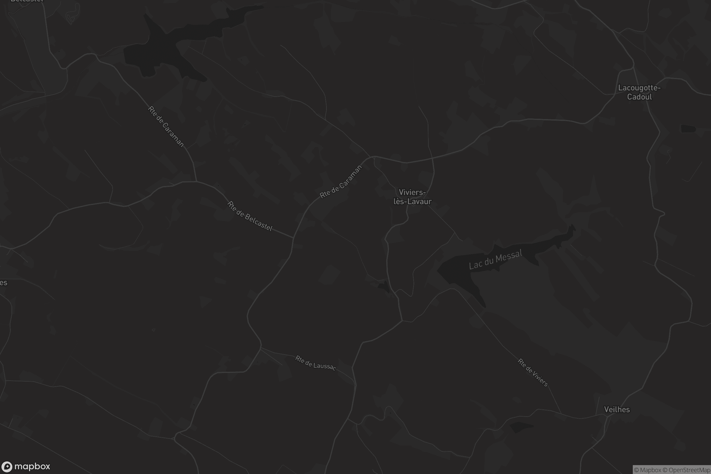 Carte de Viviers-lès-Lavaur