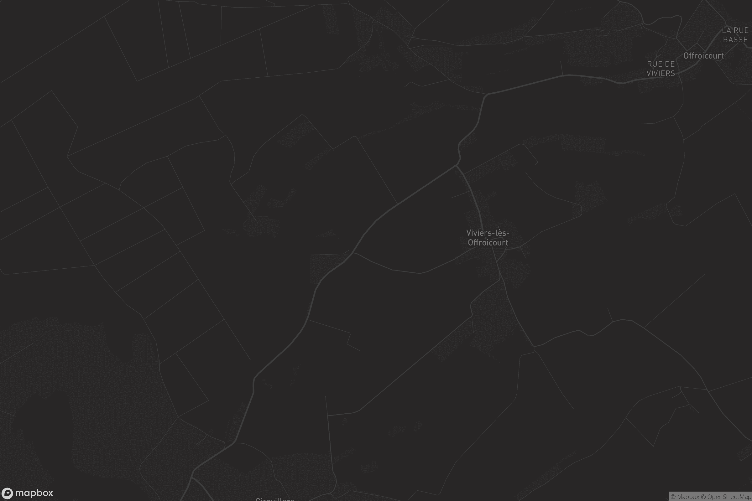 Carte de Viviers-lès-Offroicourt