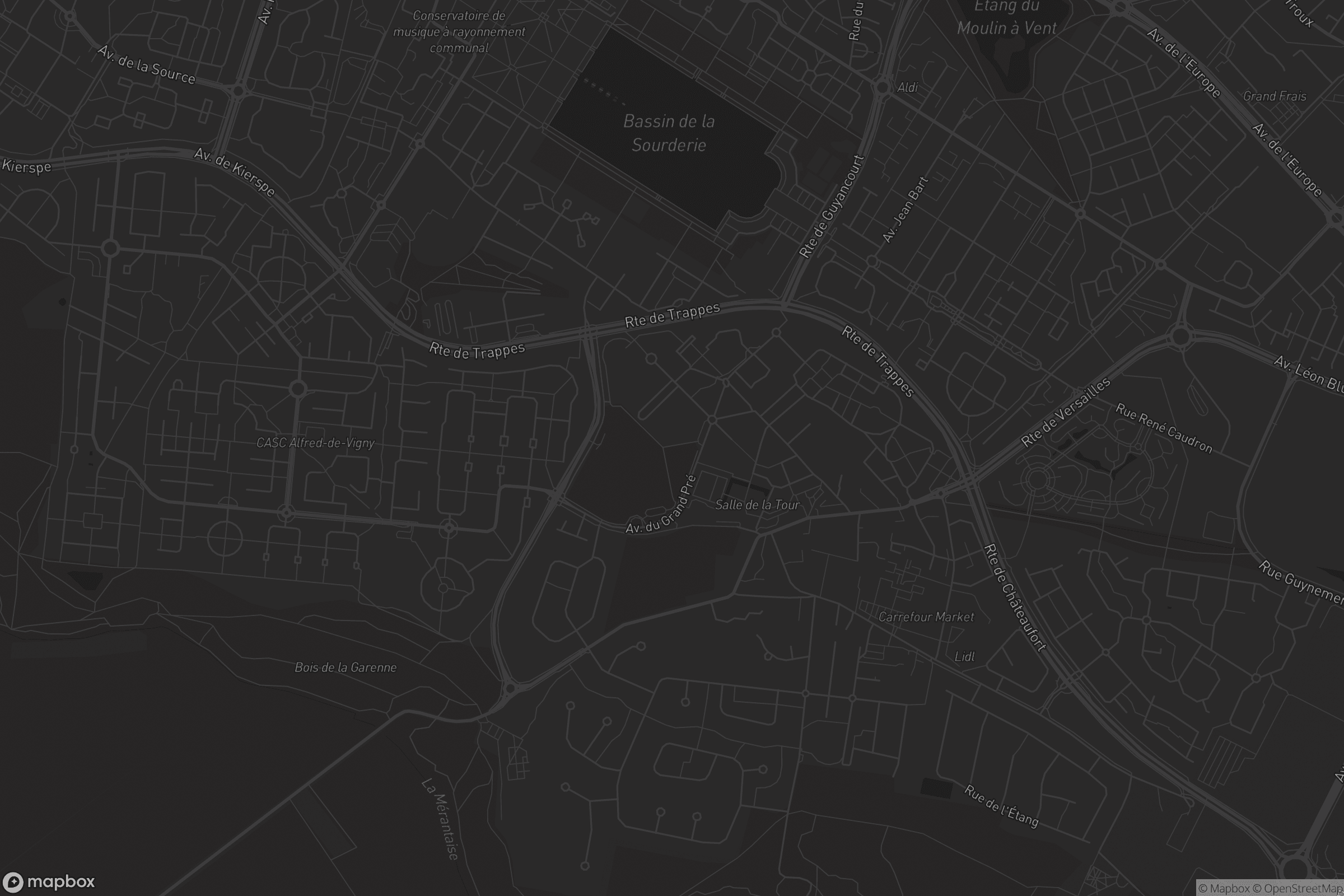 Carte de Voisins-le-Bretonneux