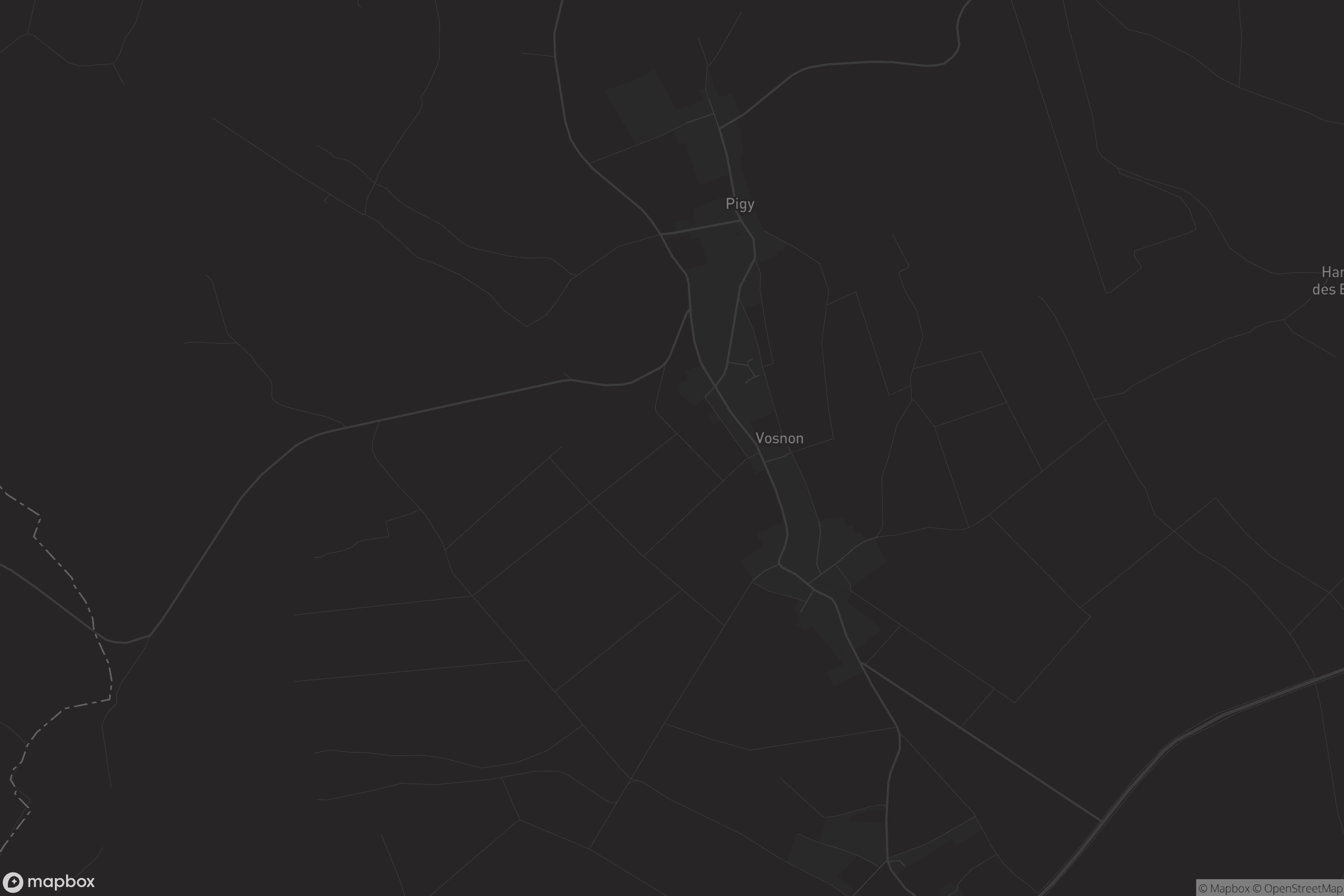Carte de Vosnon