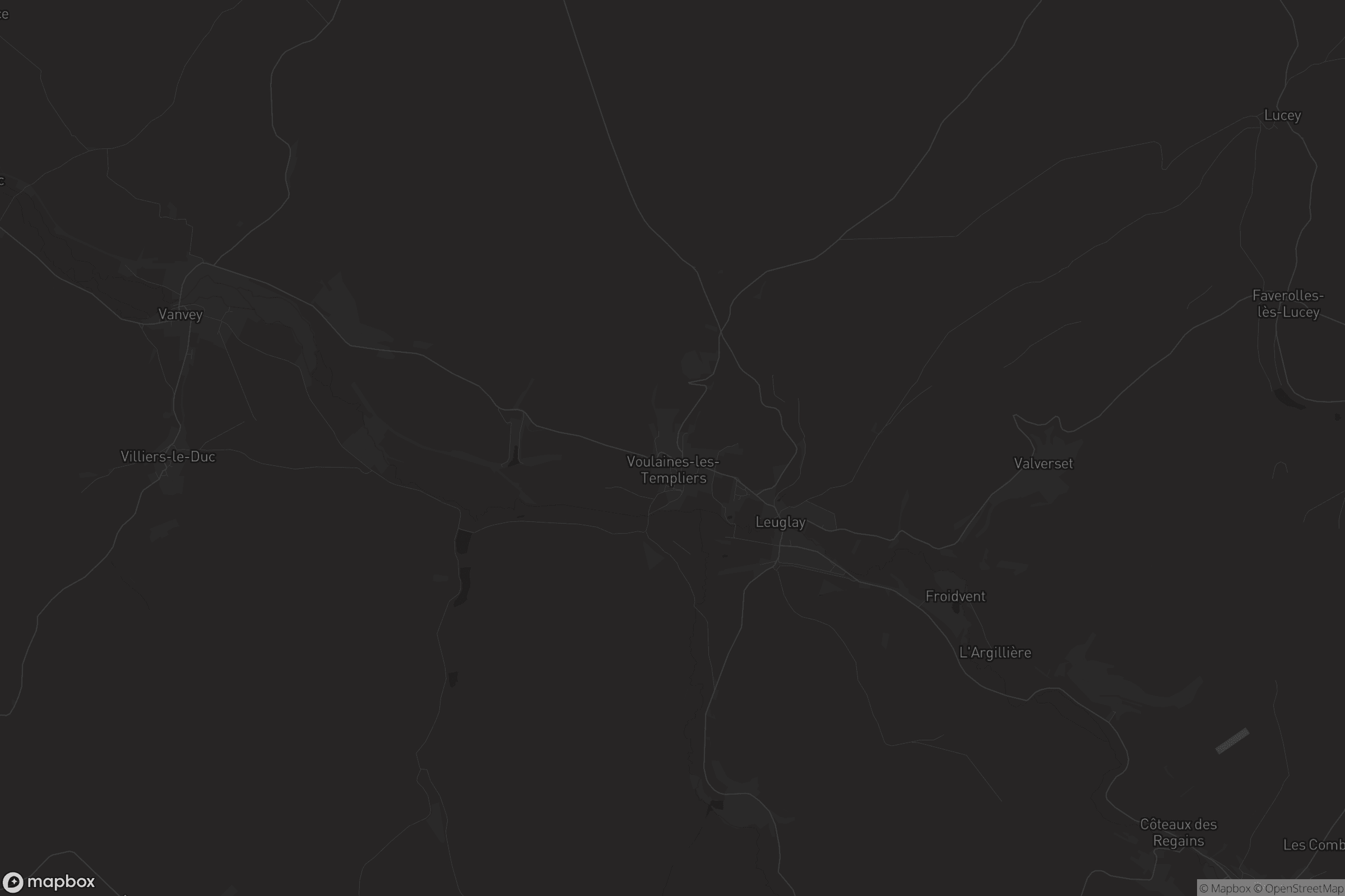 Carte de Voulaines-les-Templiers