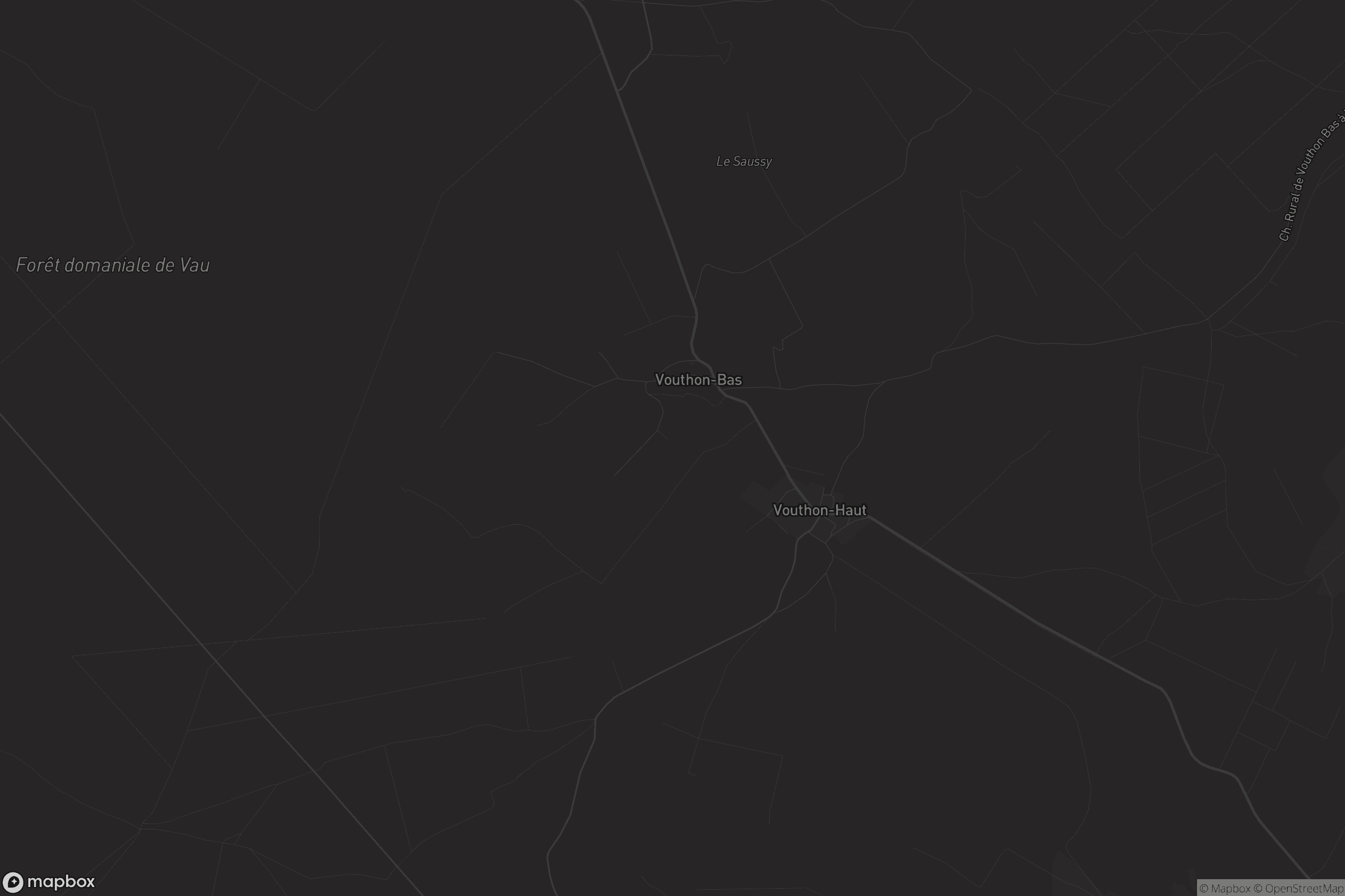 Carte de Vouthon-Haut
